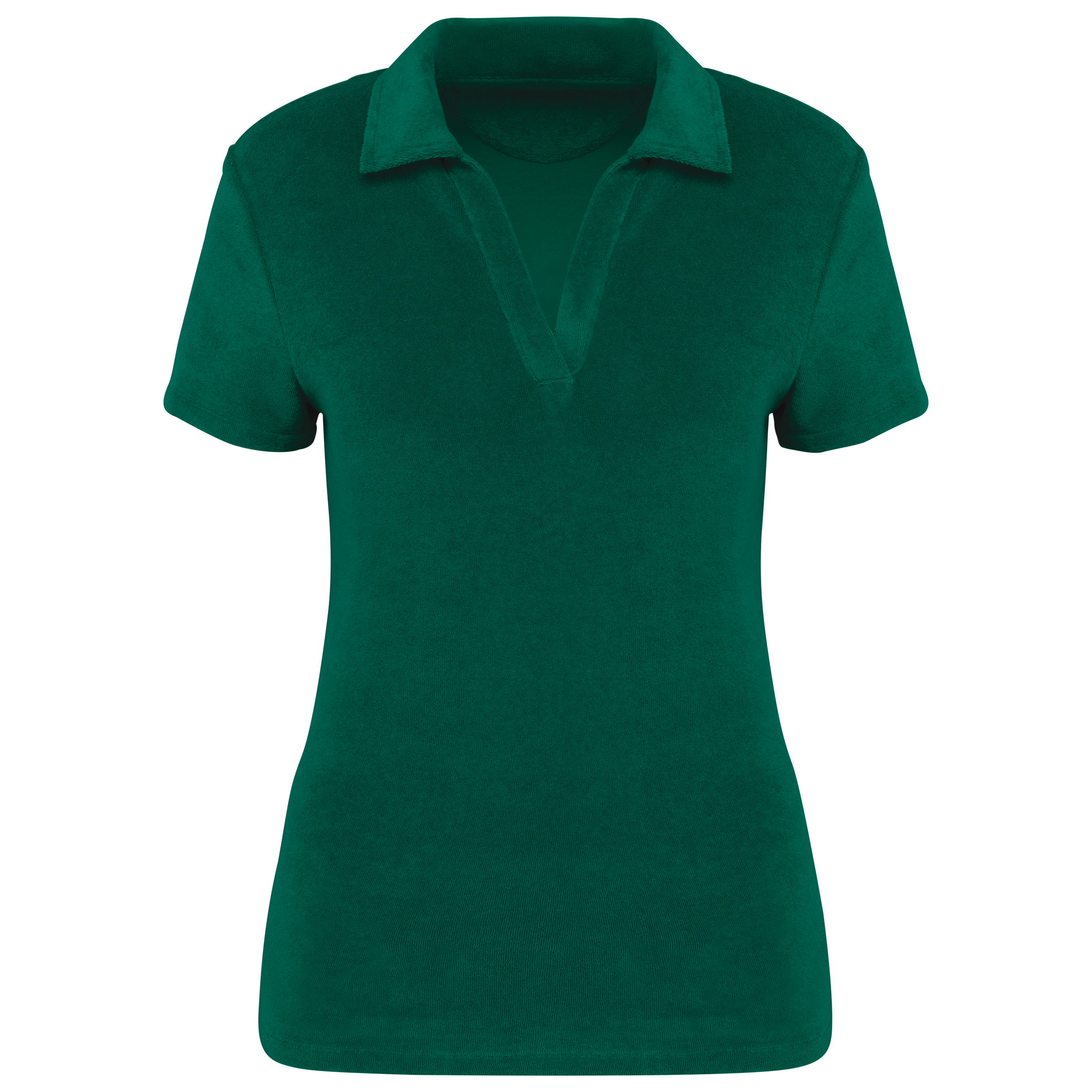Umweltfreundliches Damen-Polohemd aus Frottee