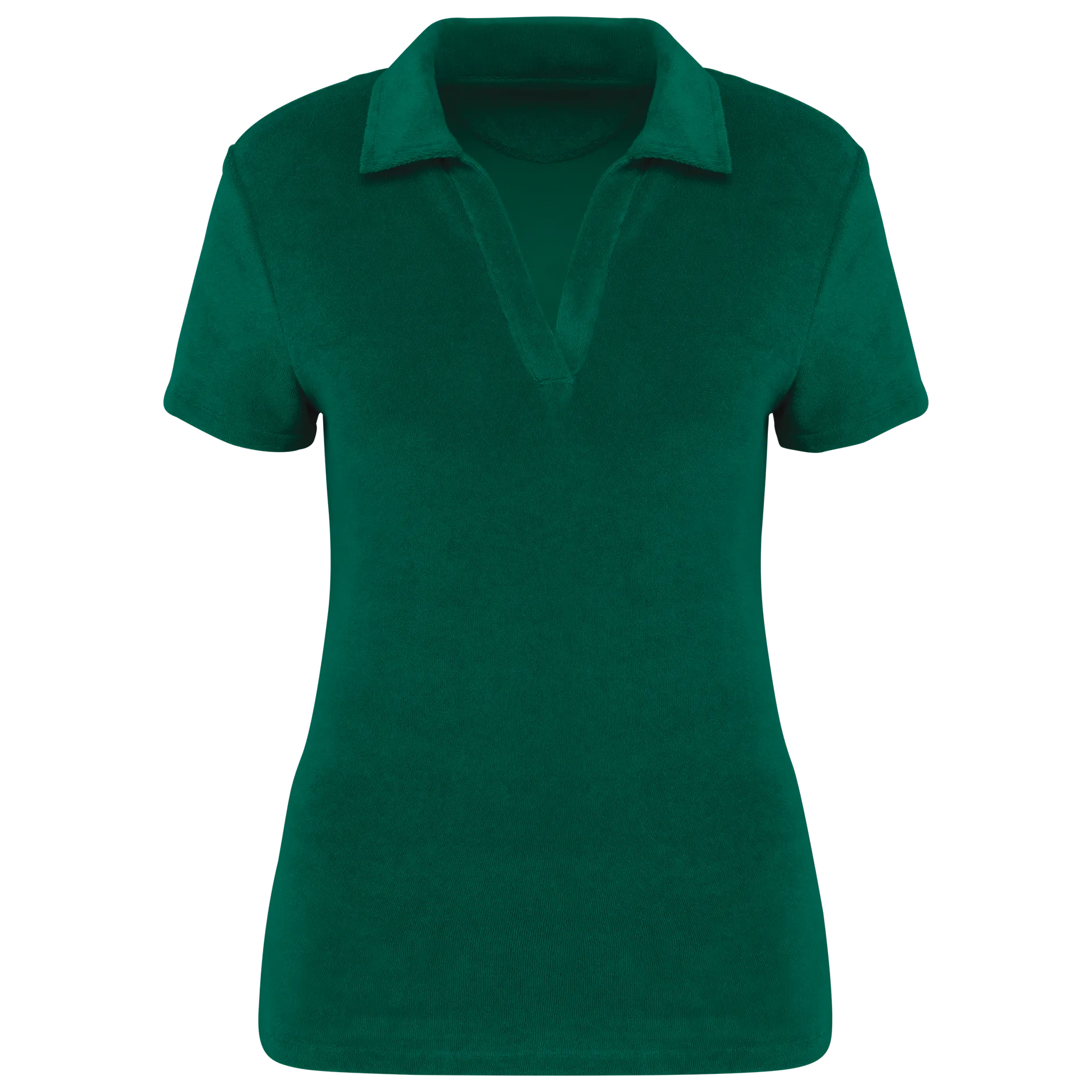 Umweltfreundliches Damen-Polohemd aus Frottee