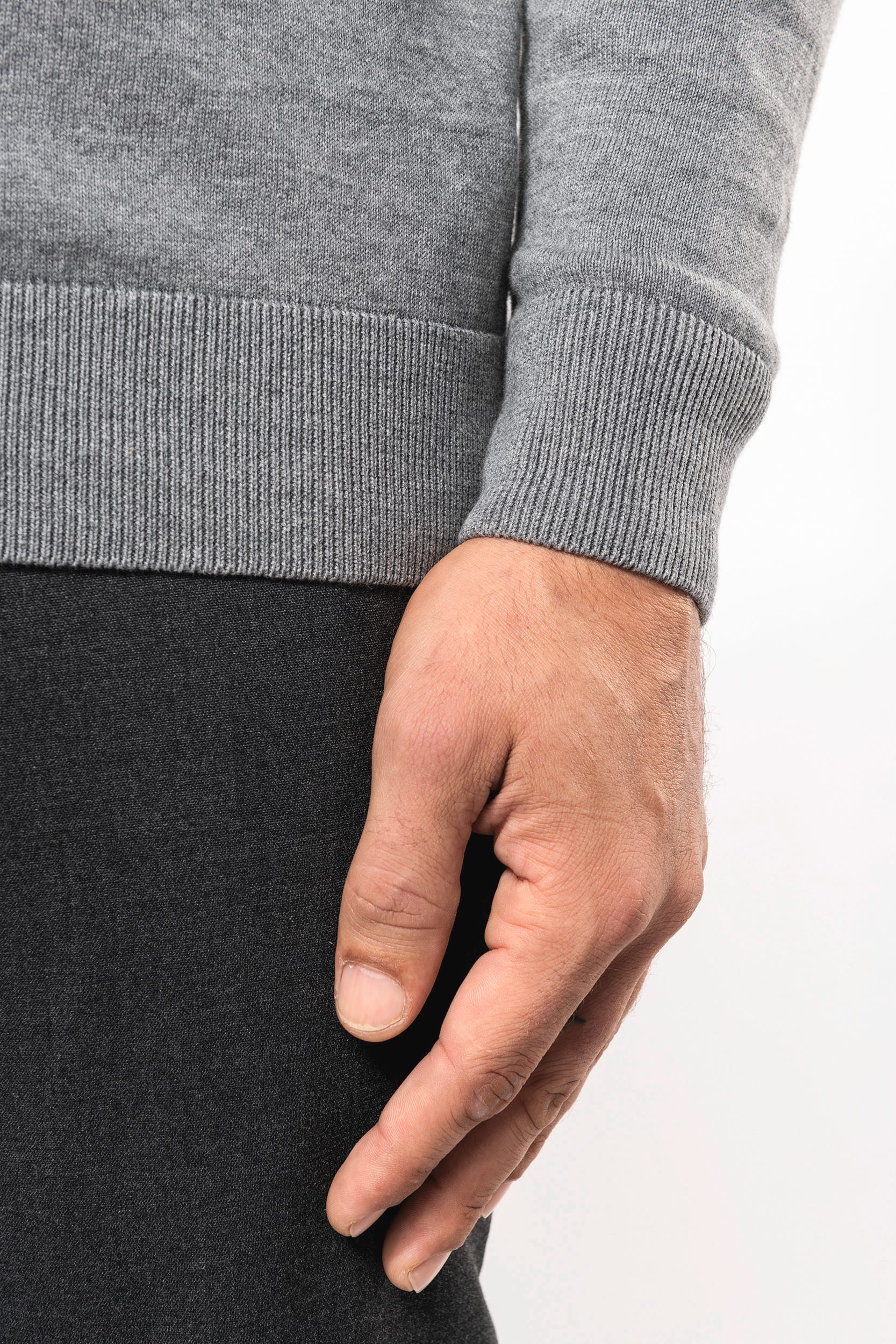 Supima®-Herrenpullover mit Rundhalsausschnitt