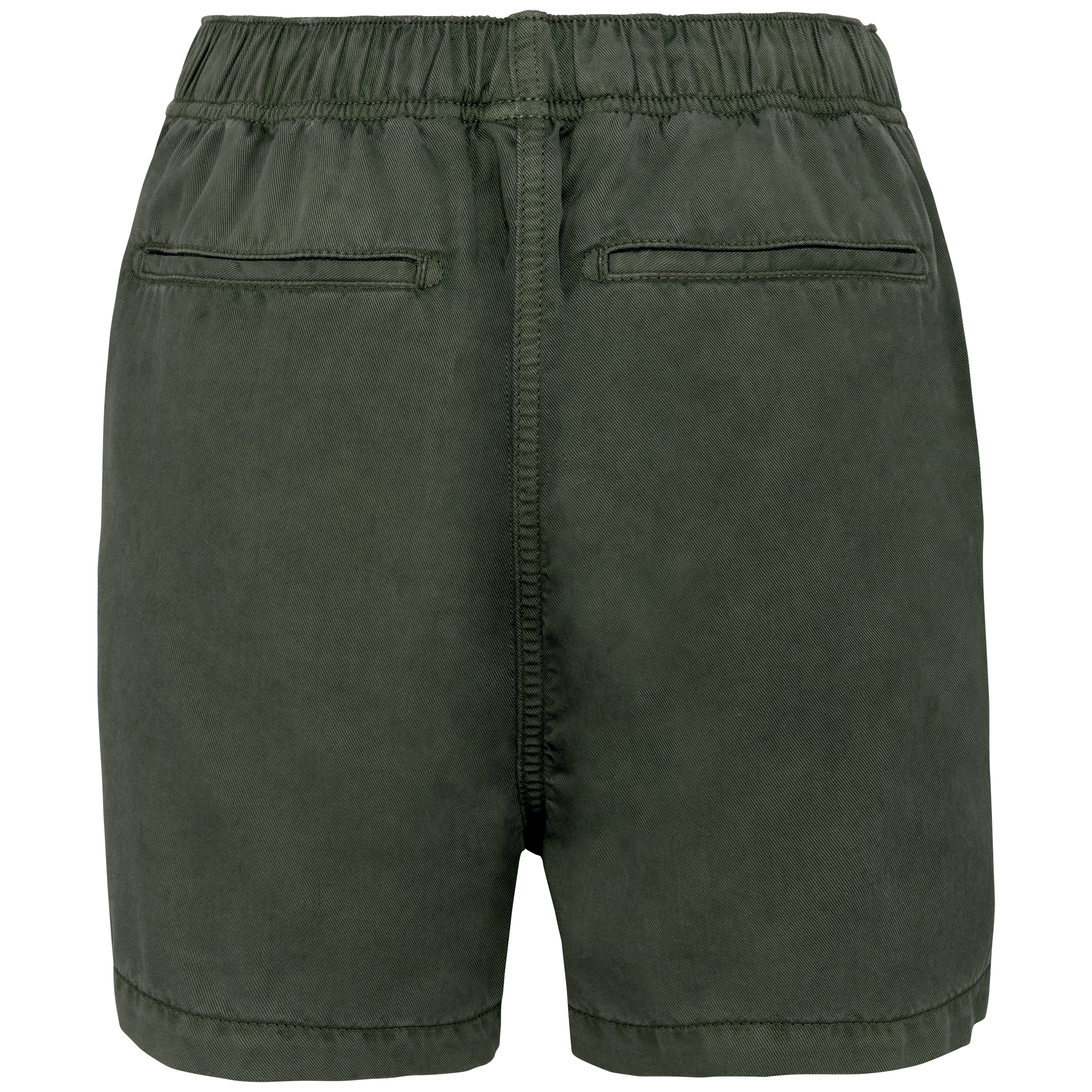 Umweltfreundliche ausgewaschene Damenshorts aus Lyocell