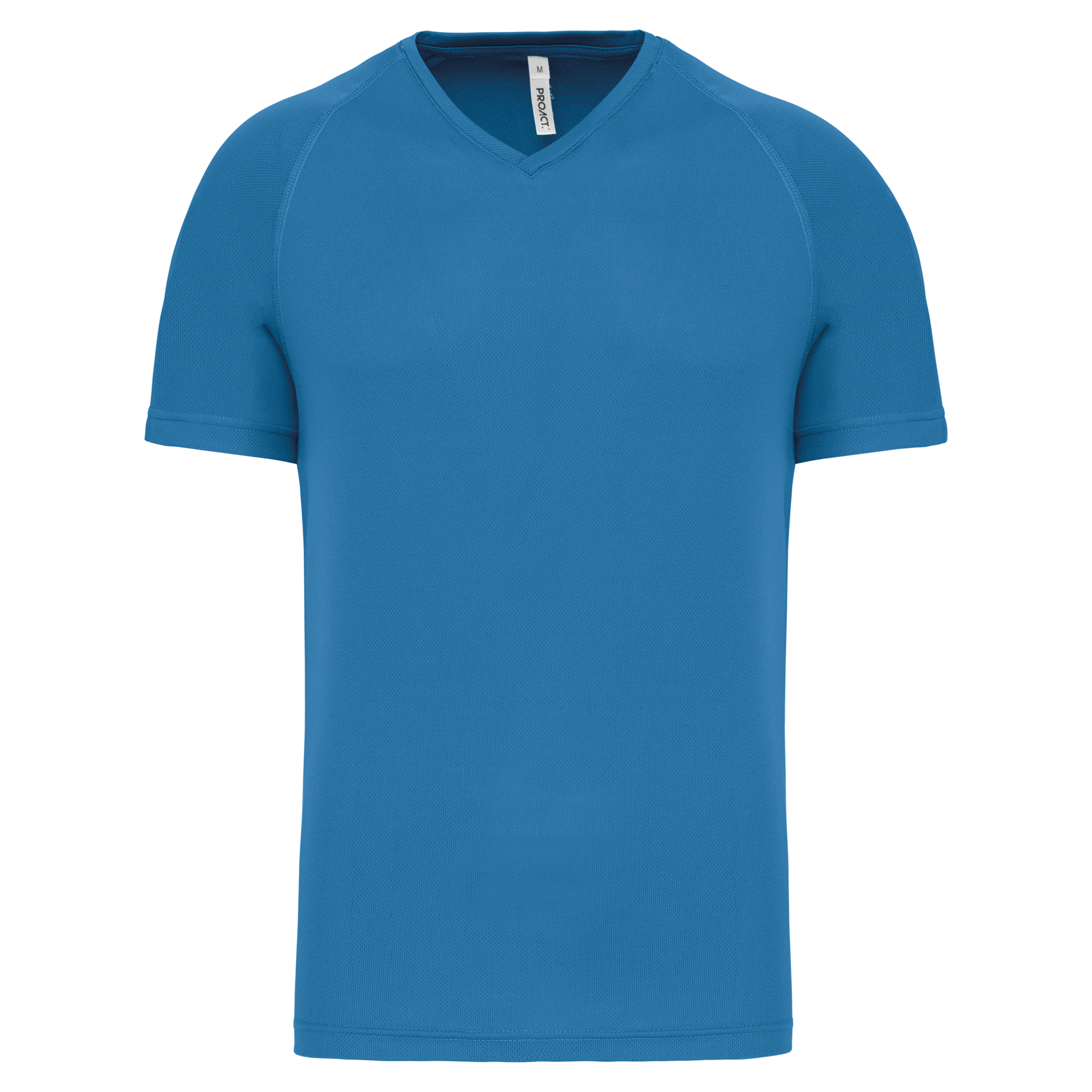 Herren Kurzarm-Sportshirt mit V-Ausschnitt