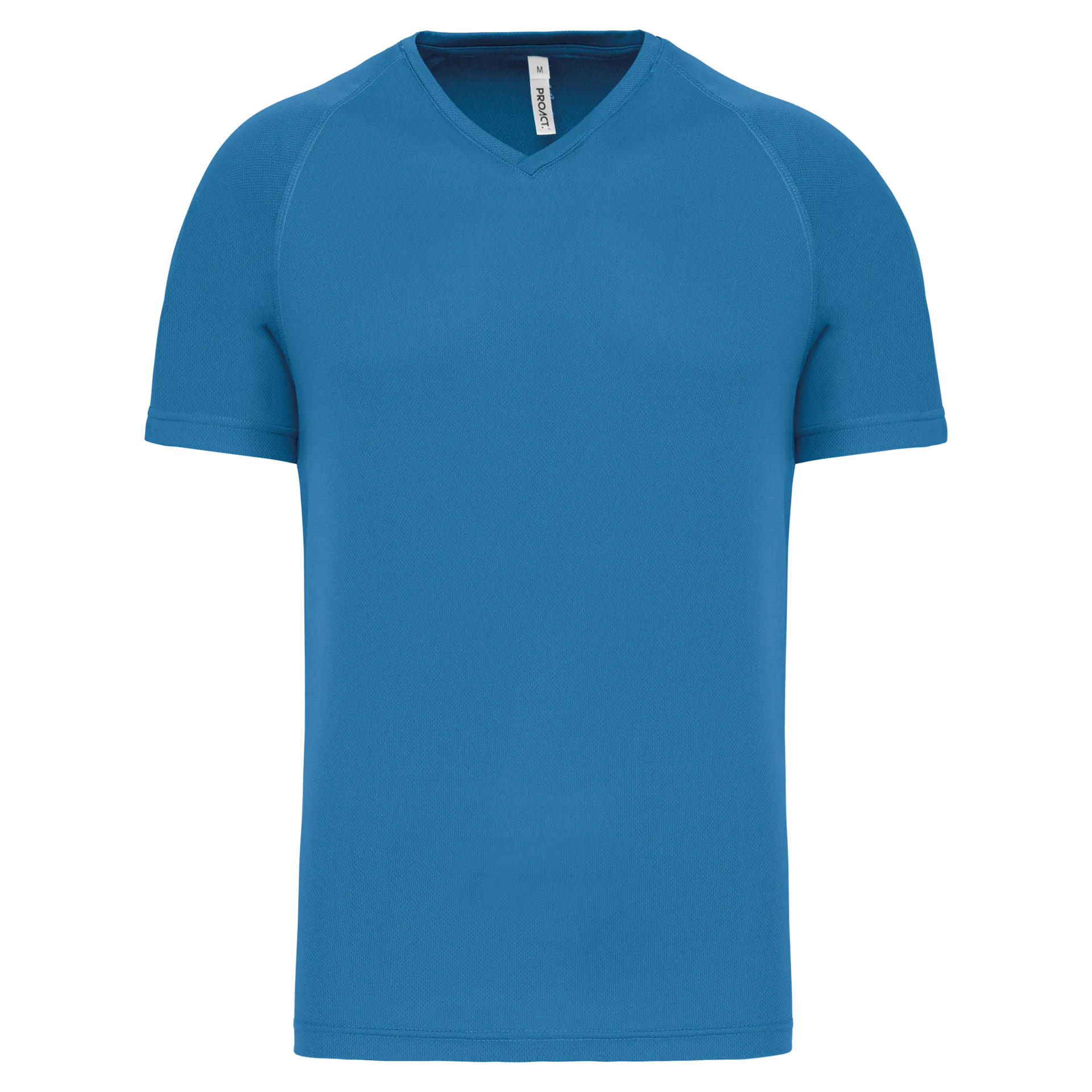 Herren Kurzarm-Sportshirt mit V-Ausschnitt