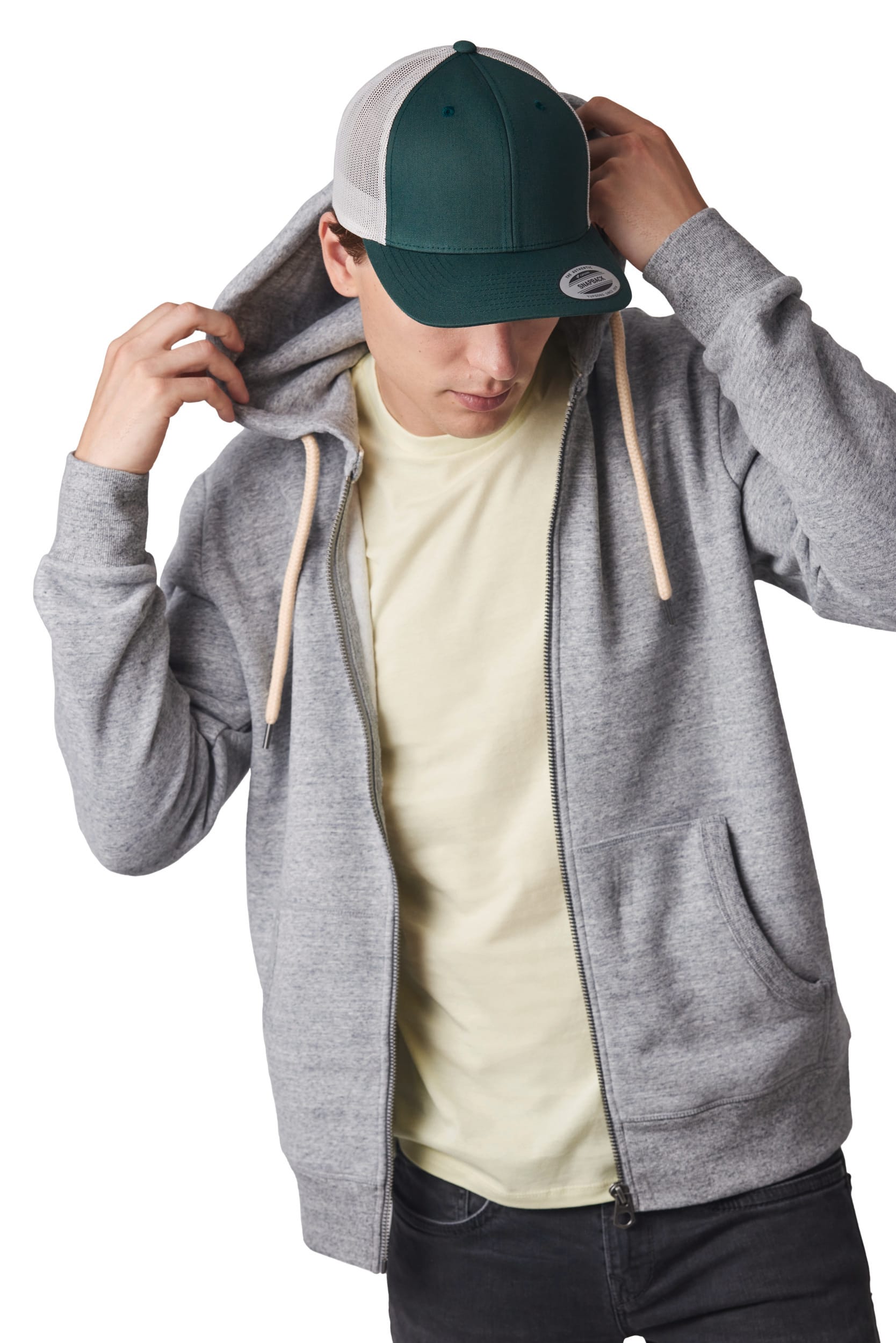 Trucker-Kappe im Retro-Stil 6 Panels