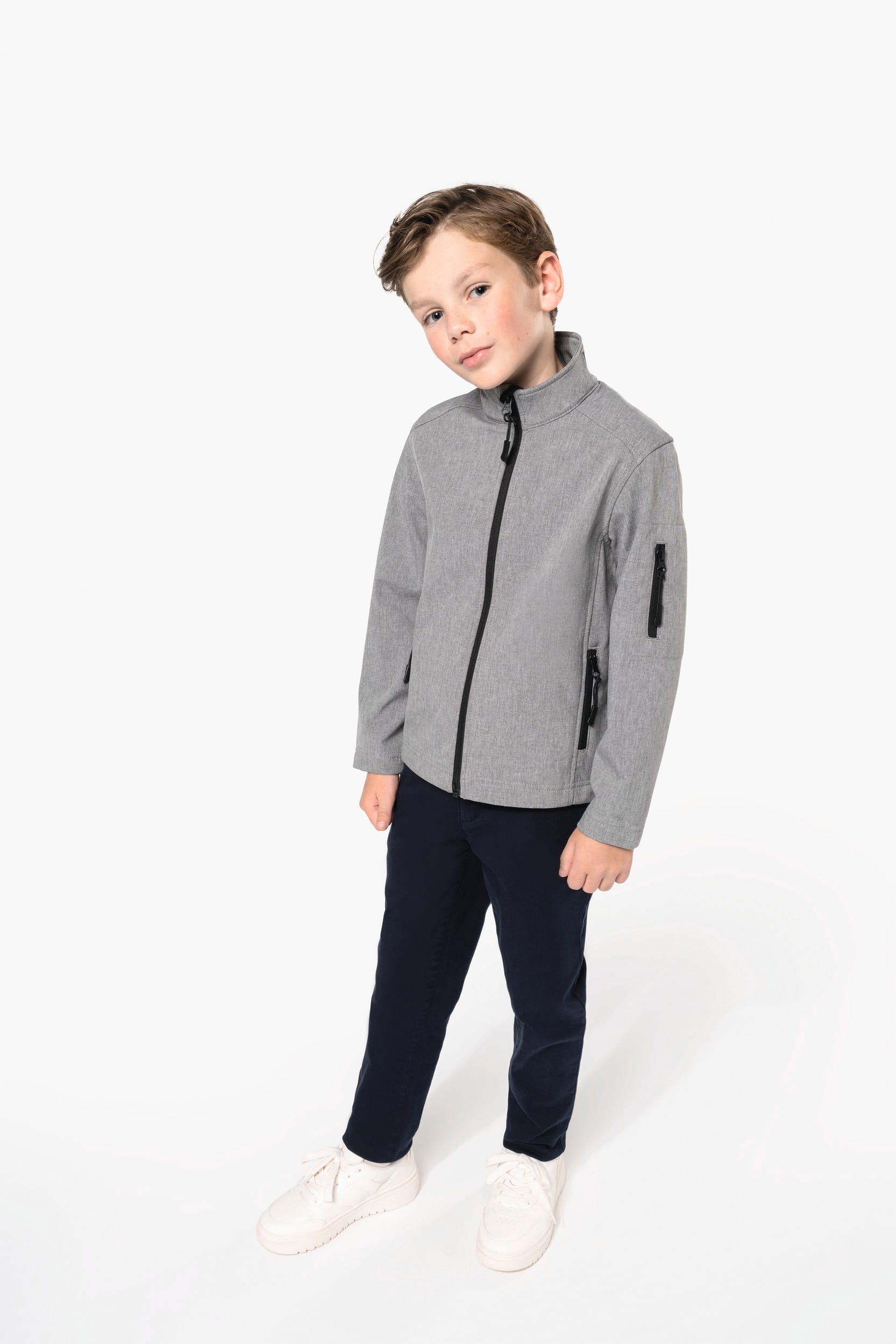 Kinder Softshell-Jacke