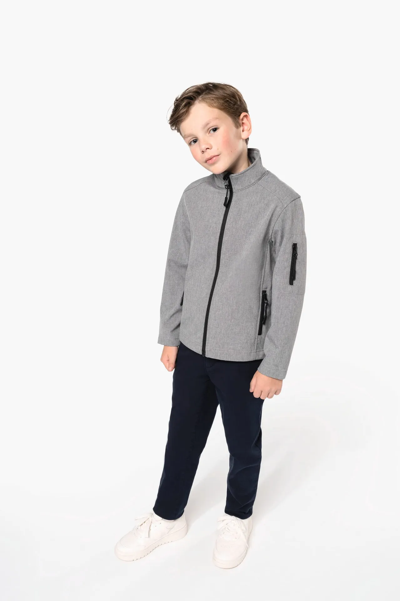 Kinder Softshell-Jacke