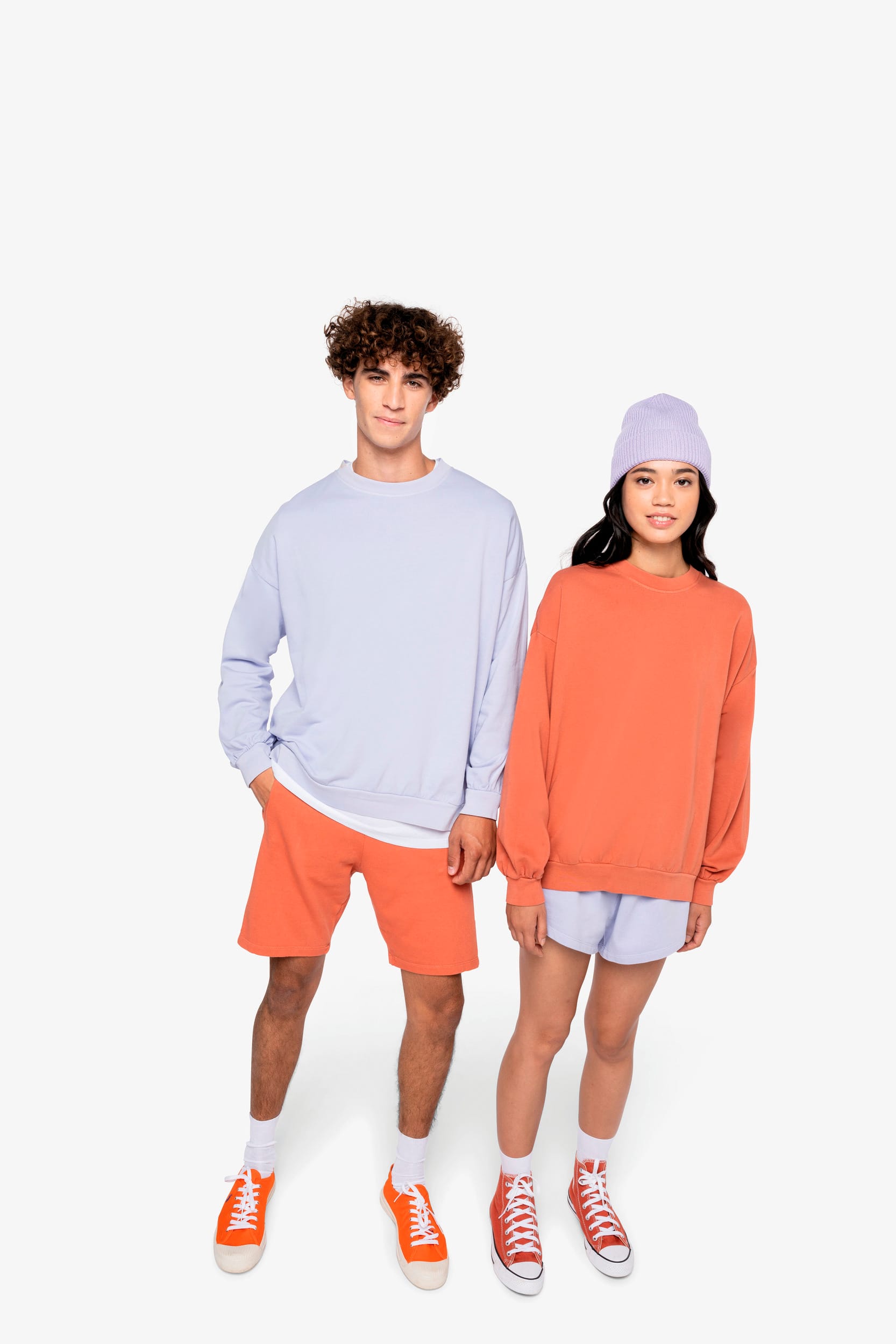 Umweltfreundliches Unisex Oversize Sweatshirt aus French Terry