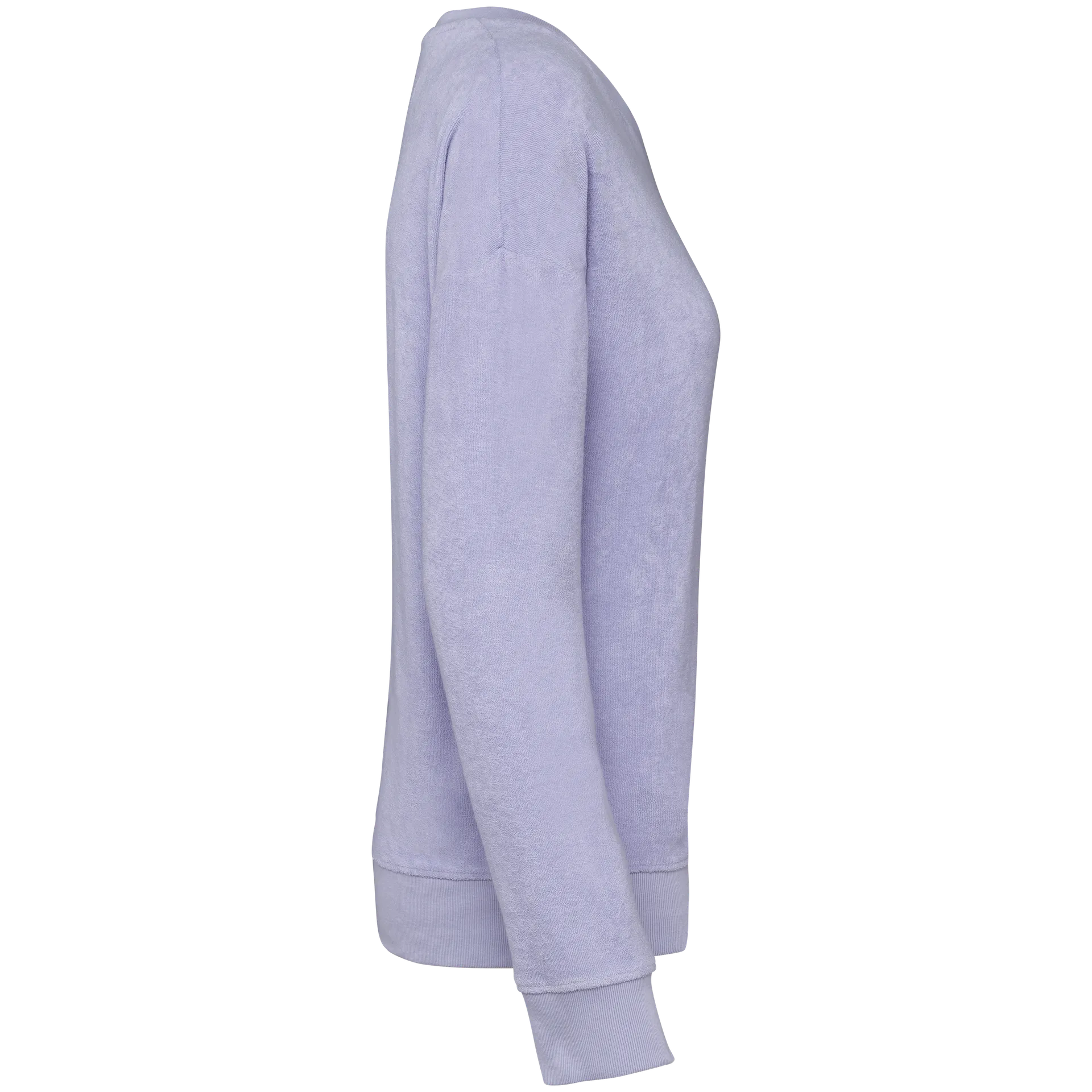 Umweltfreundliches Damen-Sweatshirt aus Frottee