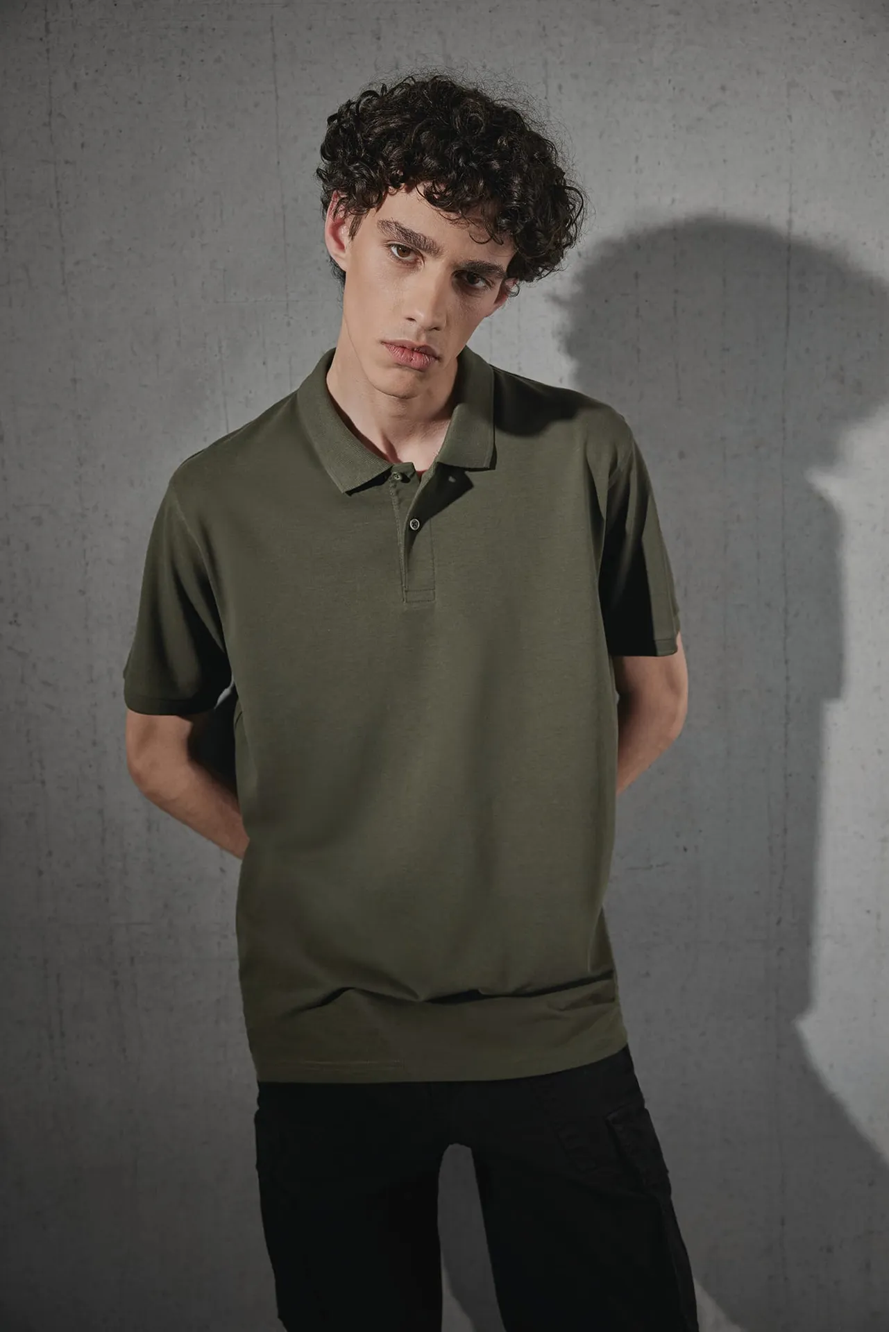 Men's organic polo shirt
