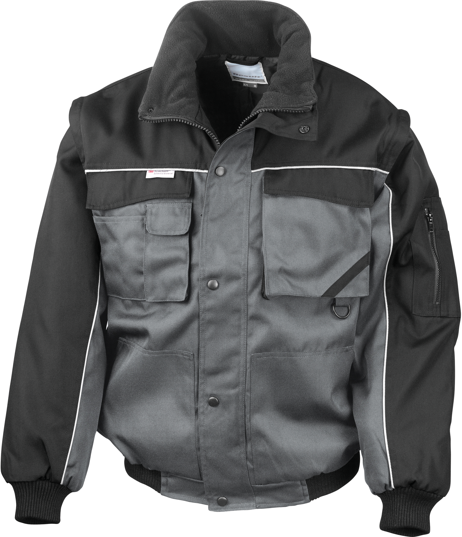 Zip Sleeve Heavy Duty Jacket