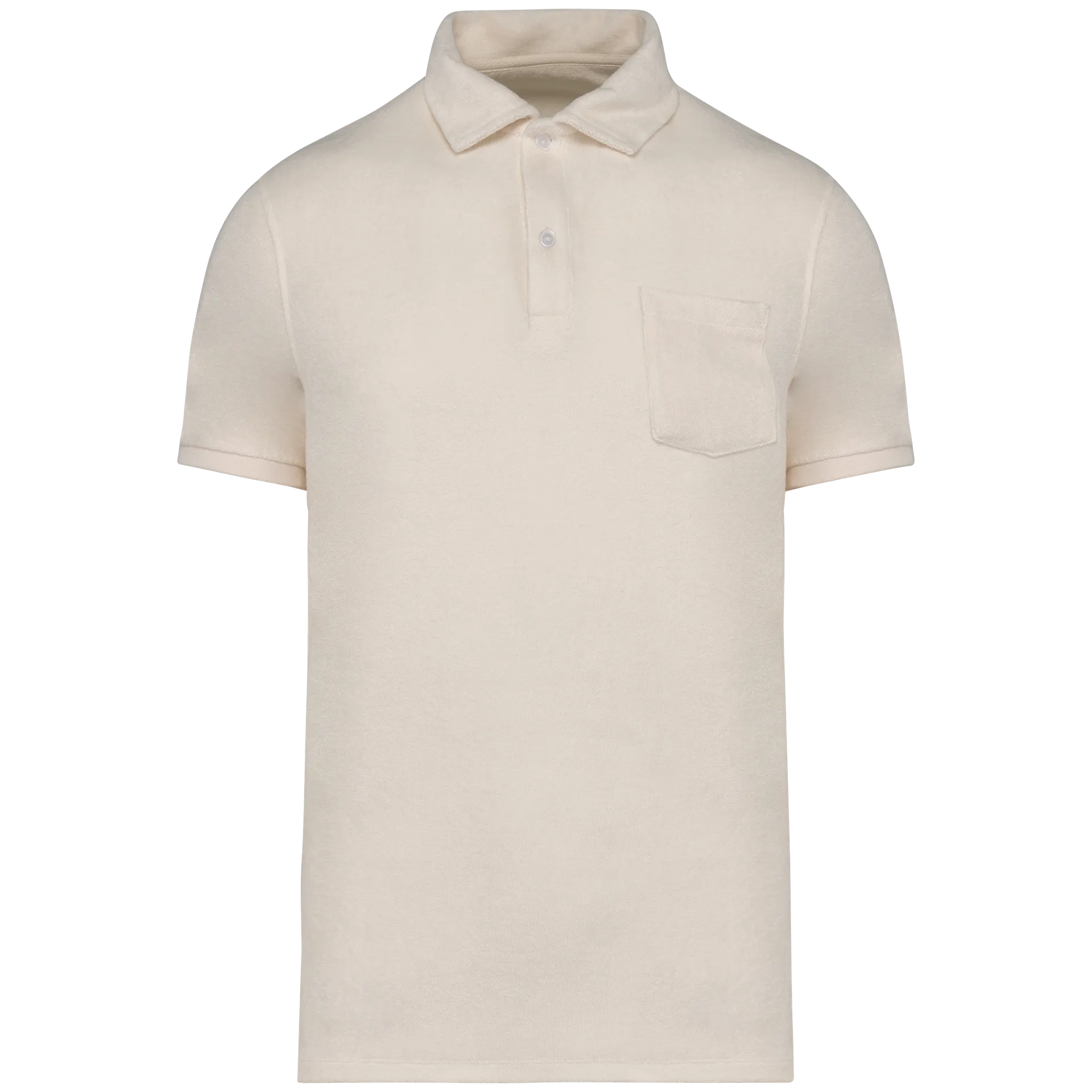 Umweltfreundliches Herren-Polohemd aus Frottee