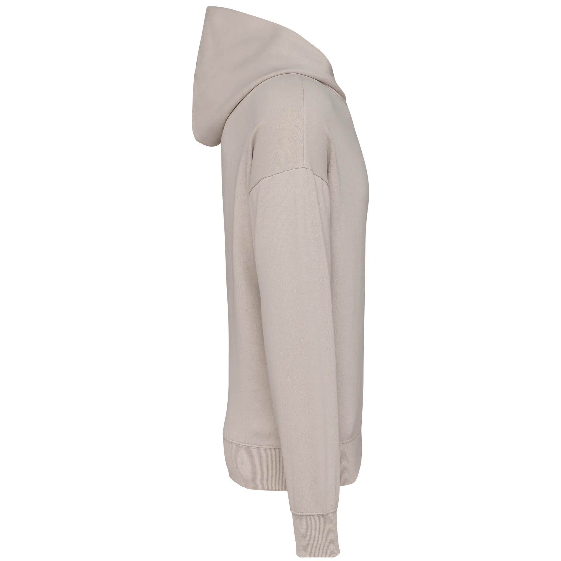 Kapuzensweatshirt aus Molton, Oversize, Unisex