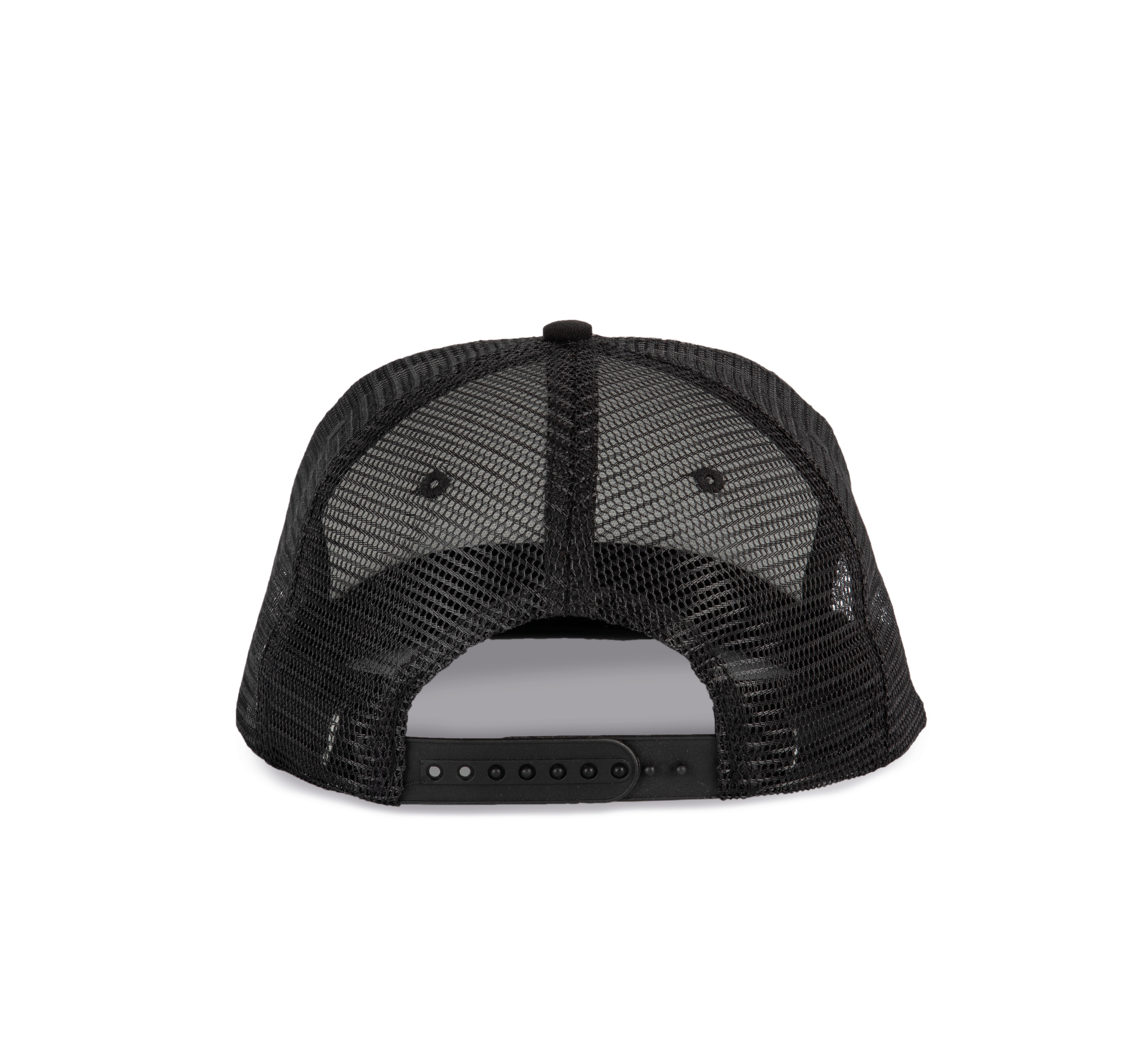 Trucker-Cap - 6-Panels-Kappe, Flachschirm