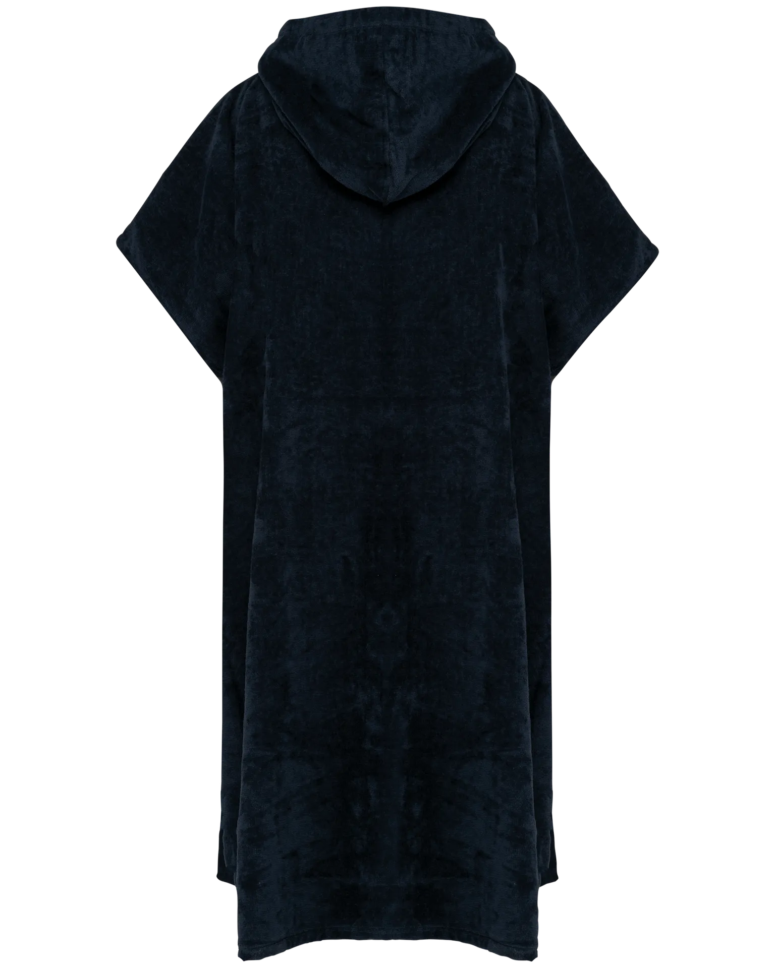 Unisex-Frottee-Poncho mit Kapuze