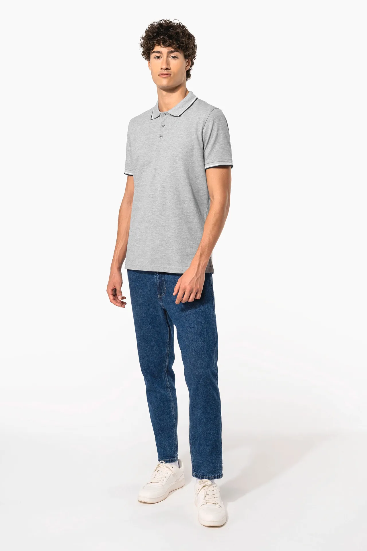 Herren Piqué Poloshirt Kurzarm