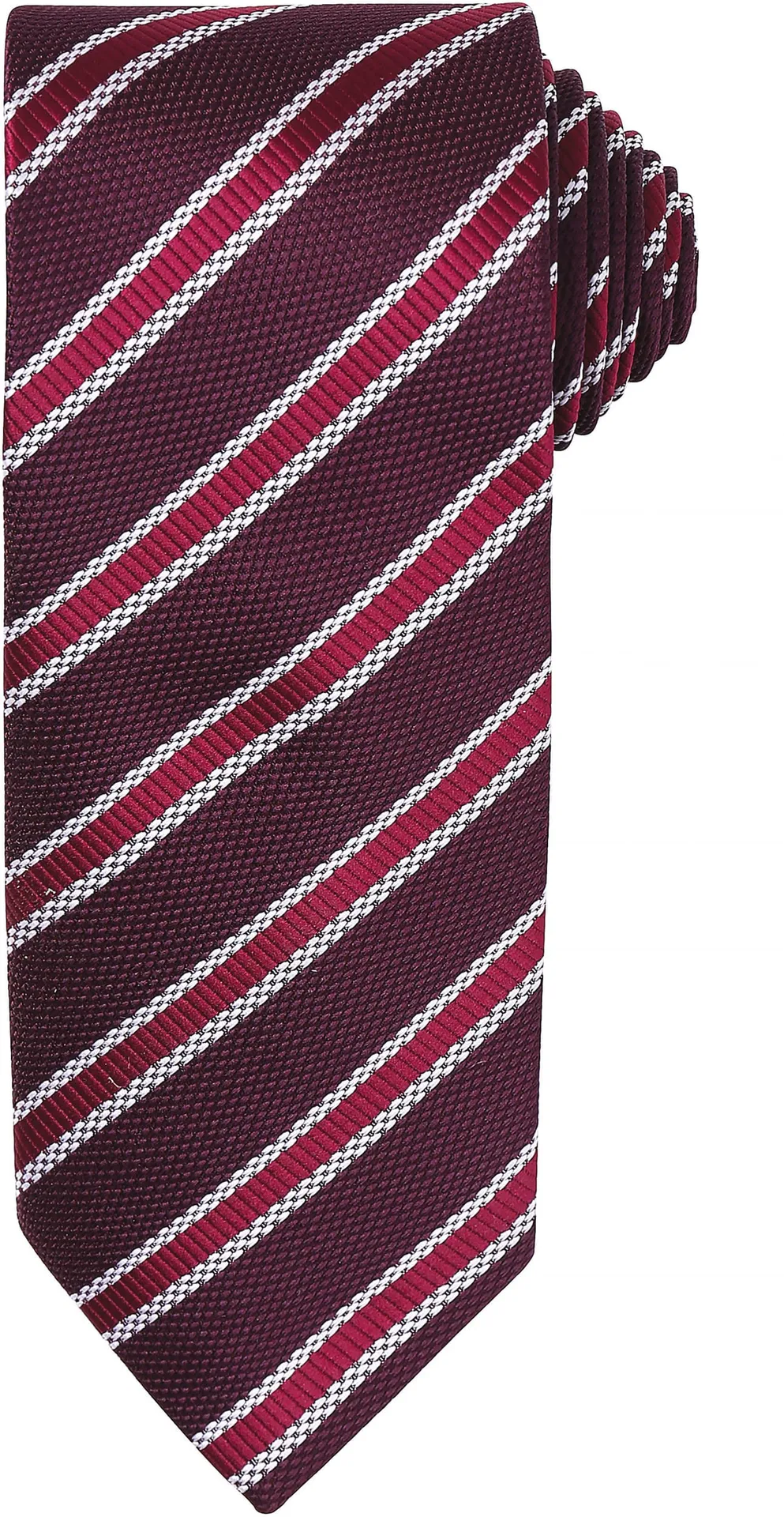 Waffle stripe tie
