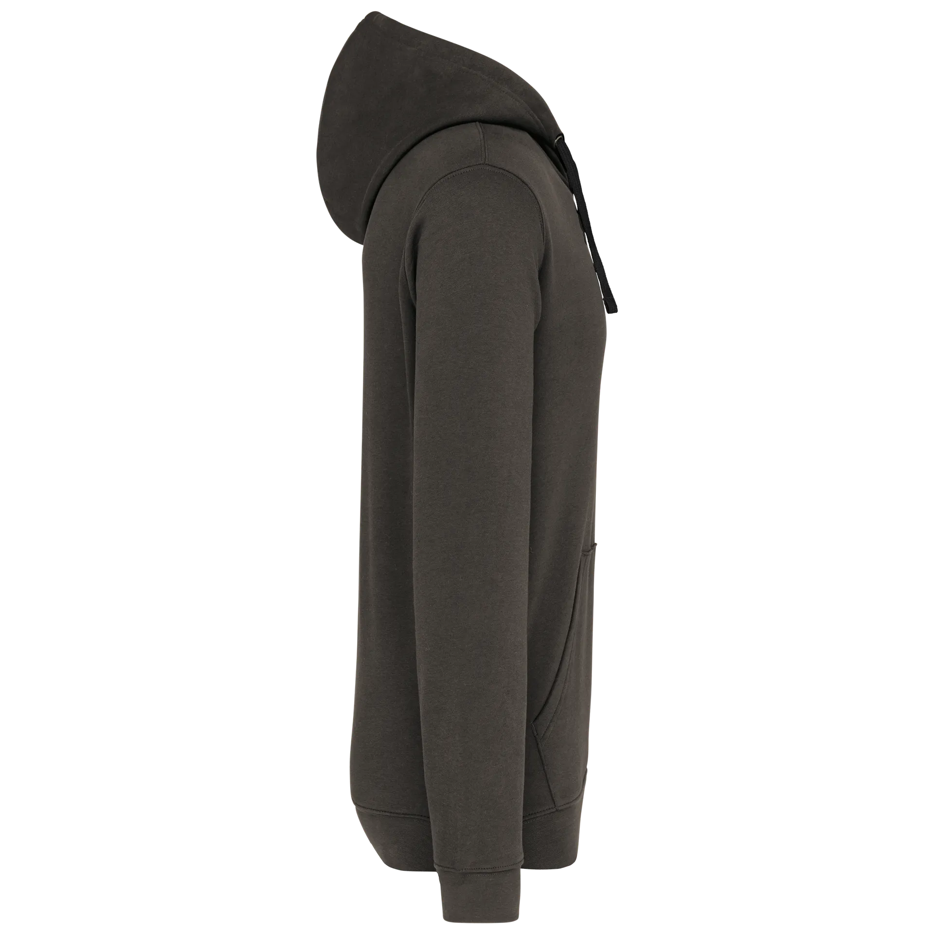 Herren-kapuzensweatshirt bicolor