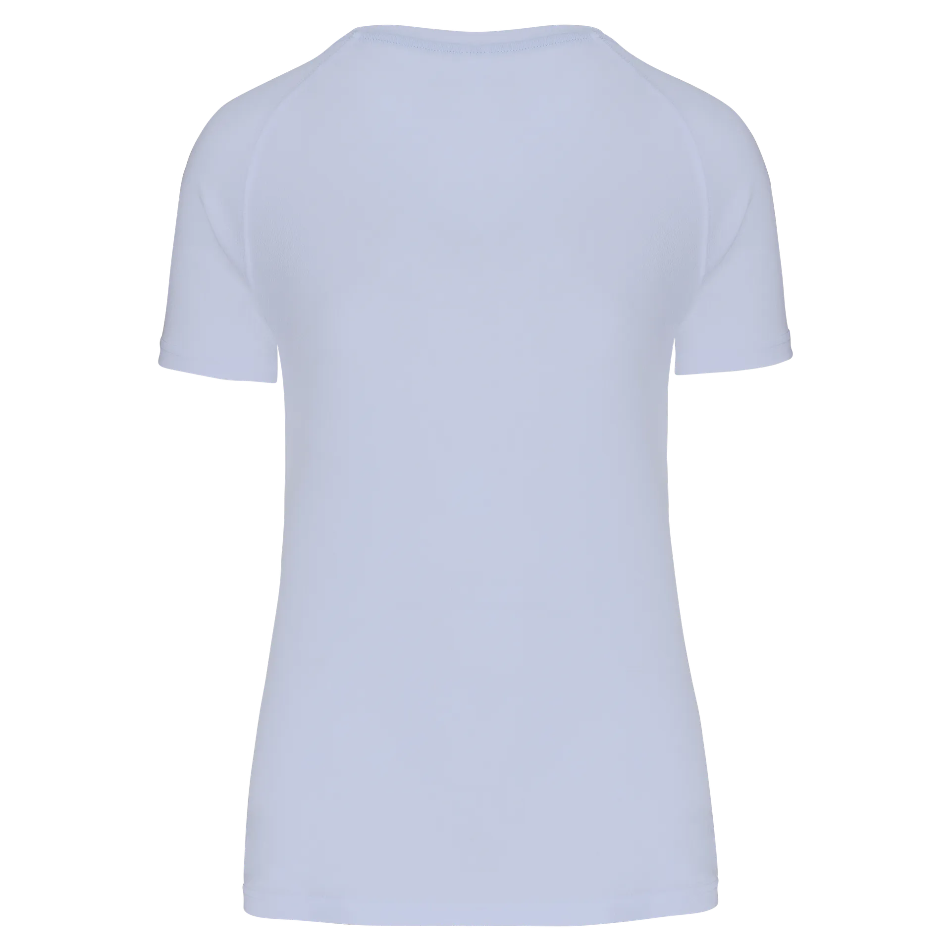 Damen-Sportshirt aus Recyclingmaterial mit Rundhalsausschnitt