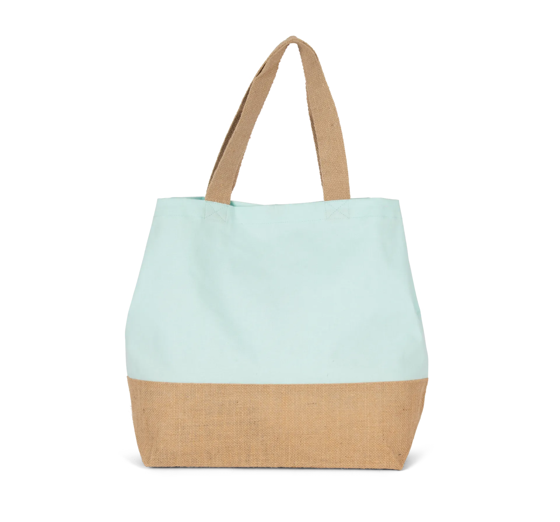 Baumwolltuch-Jute-Shoppingtasche