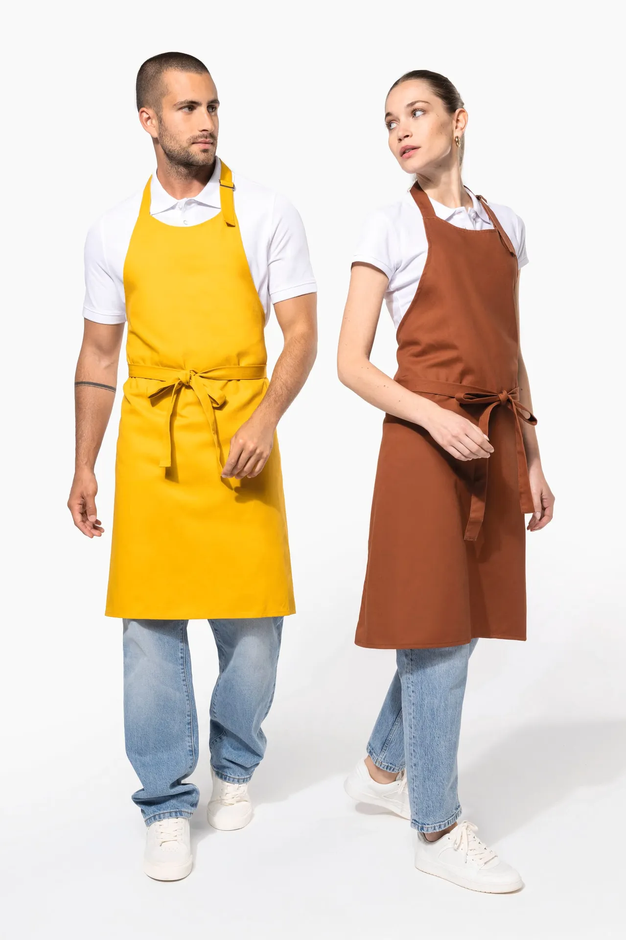 Baumwollschürze ohne Tasche