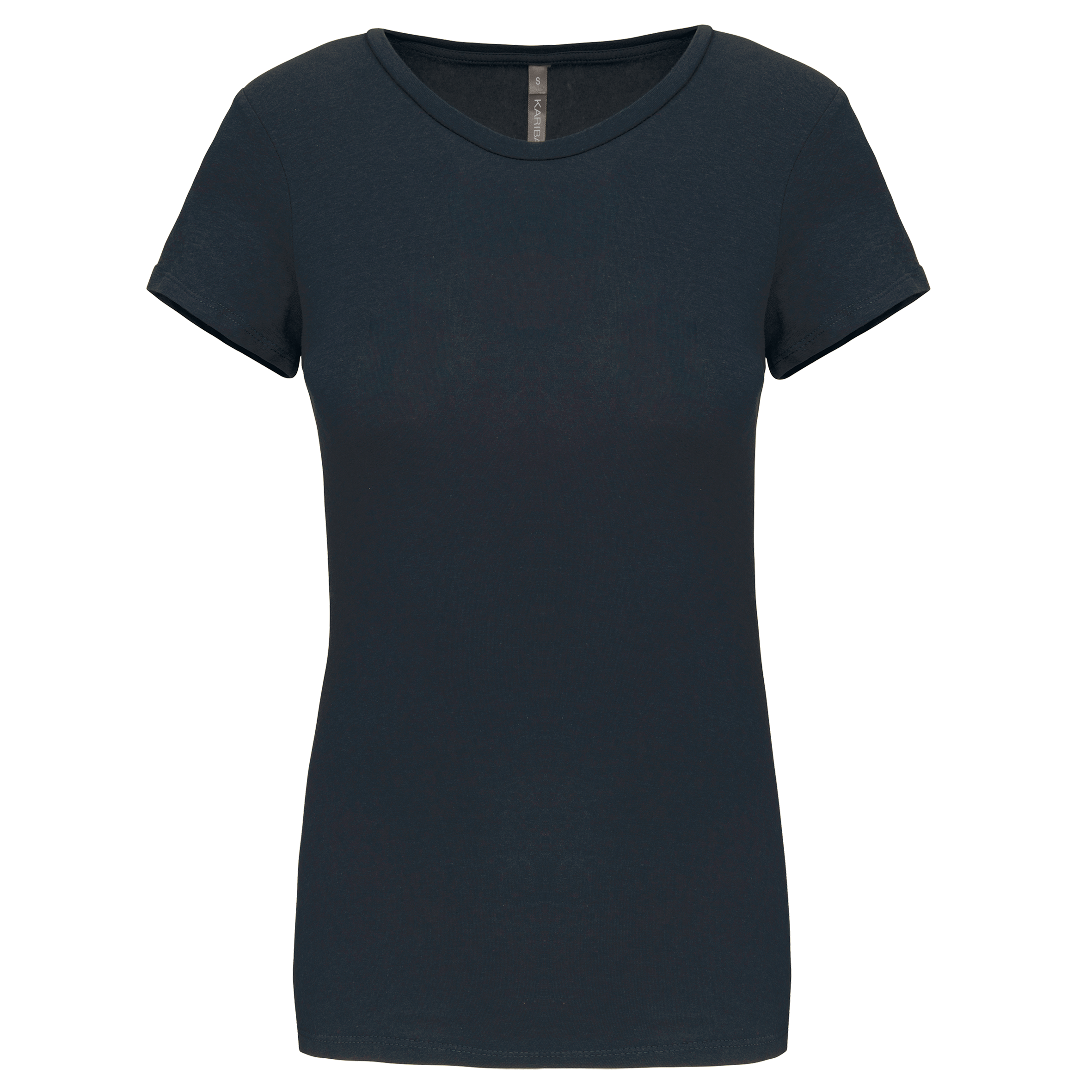 Kurzarm-Damen-T-Shirt mit Rundhalsausschnitt