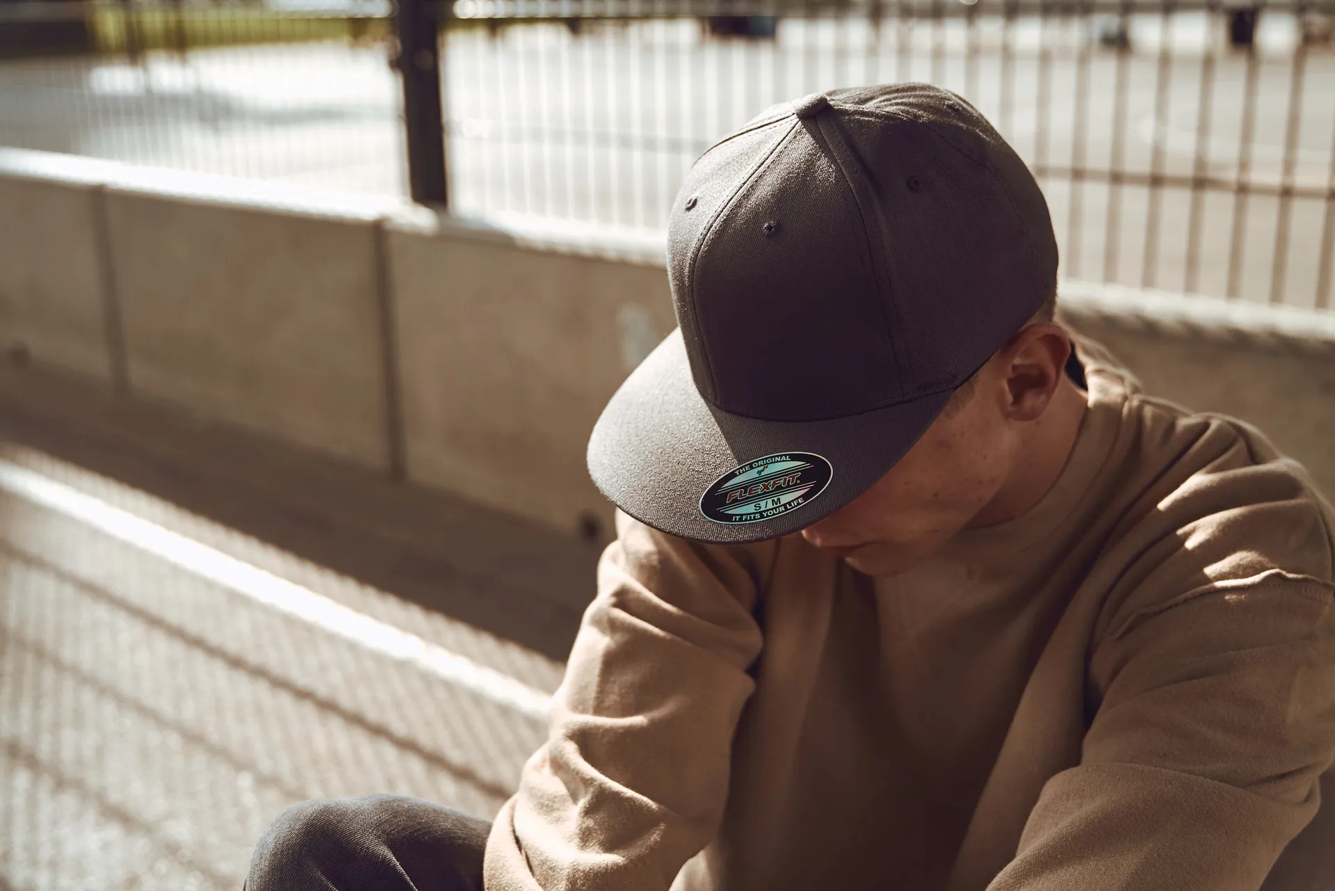 Flexfit Flat Visor Kappe