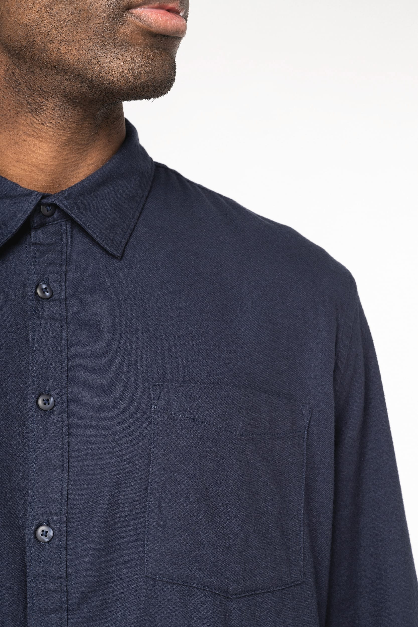 Umweltfreundliches Herren-Flanellhemd