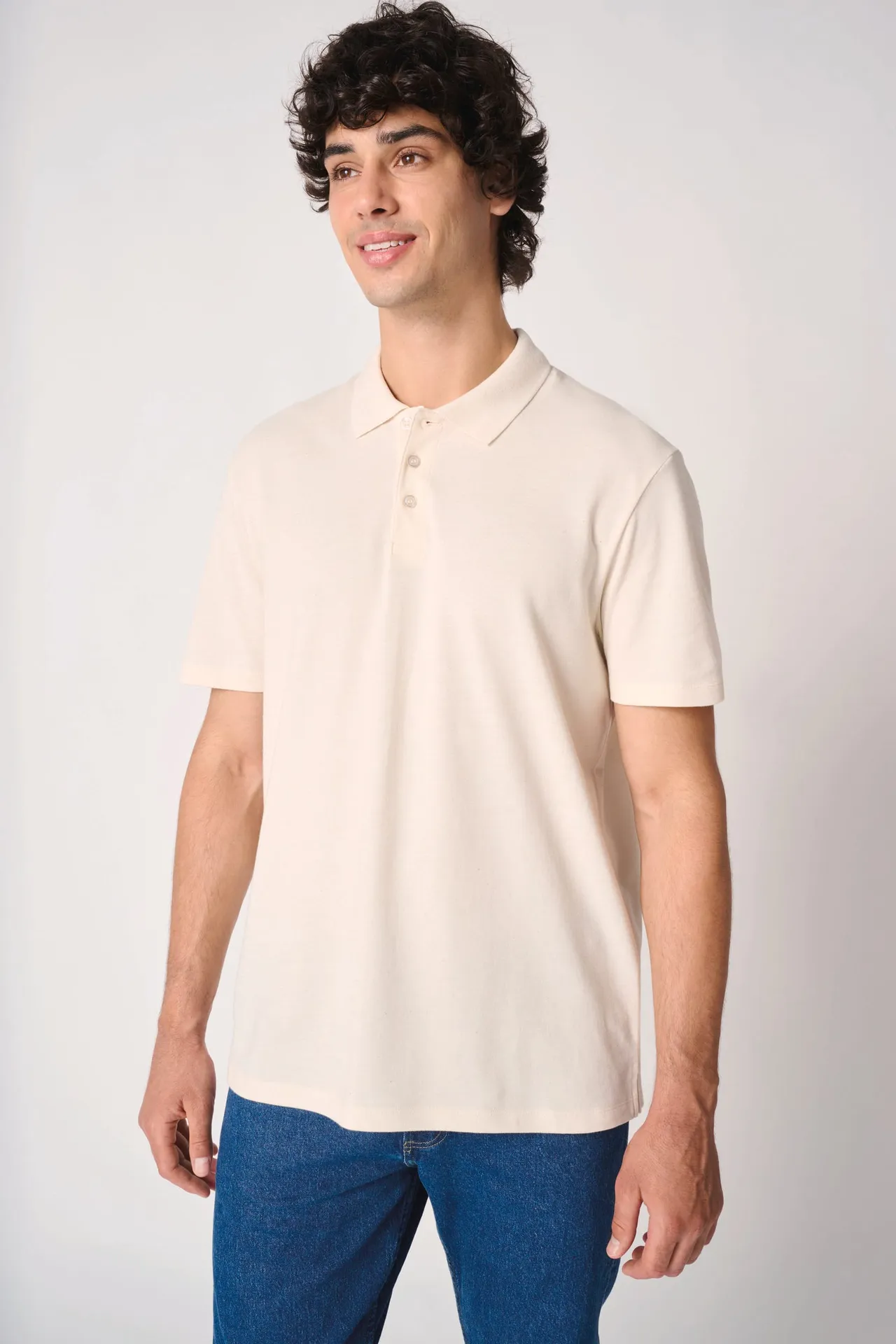 Herren Piqué-Poloshirt