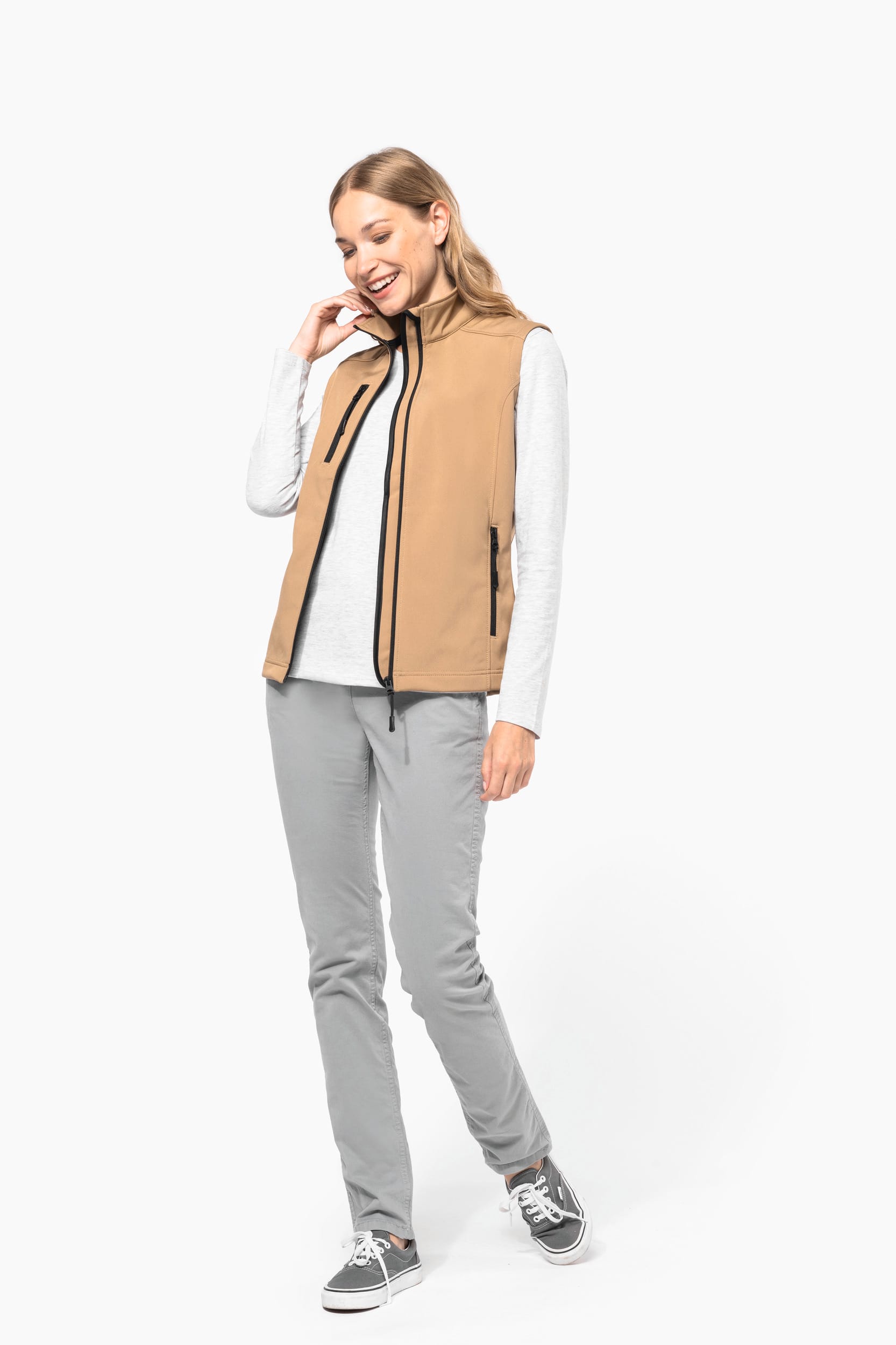 Damen Softshell Bodywärmer