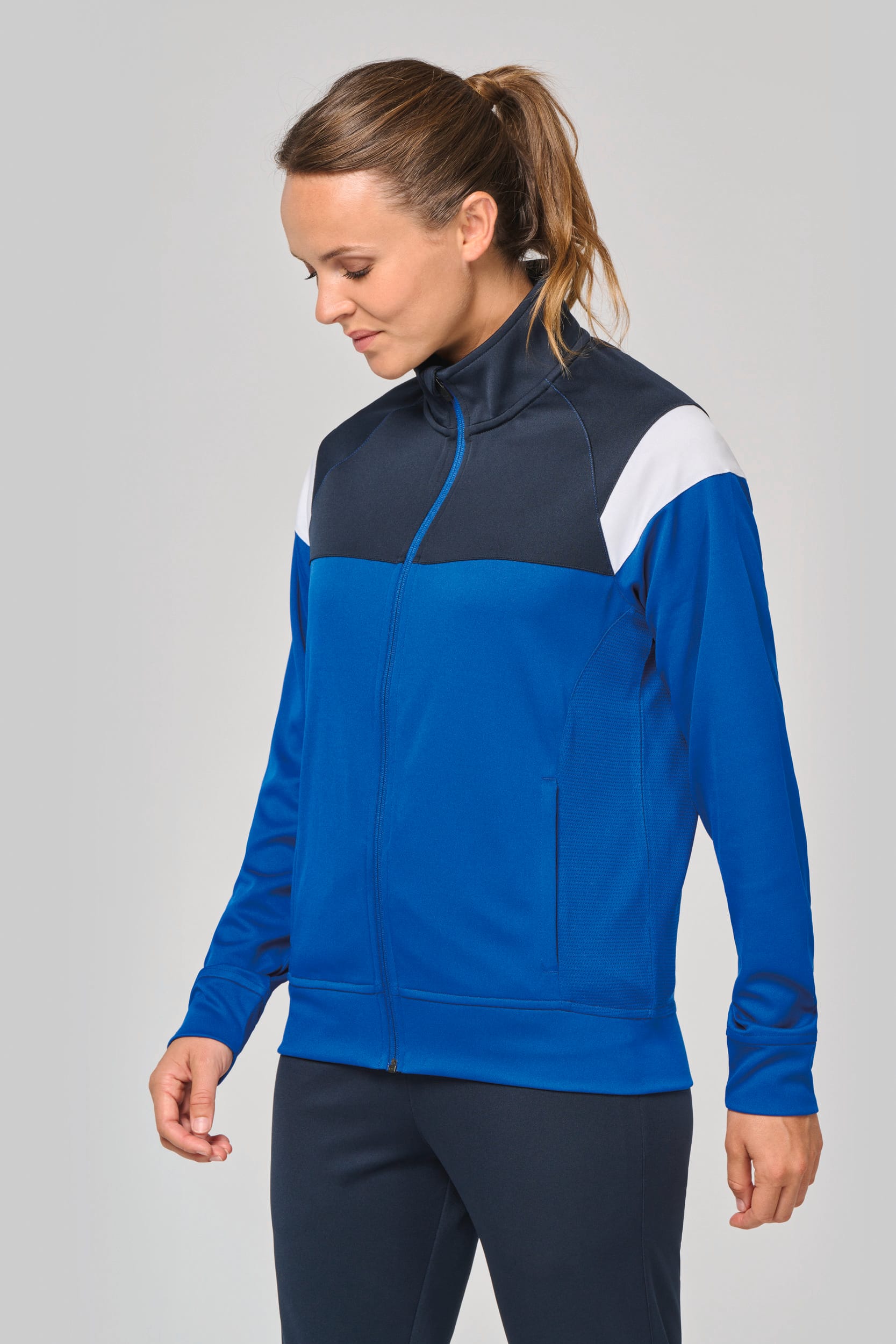 Unisex-Trainingsjacke mit Reißverschluss