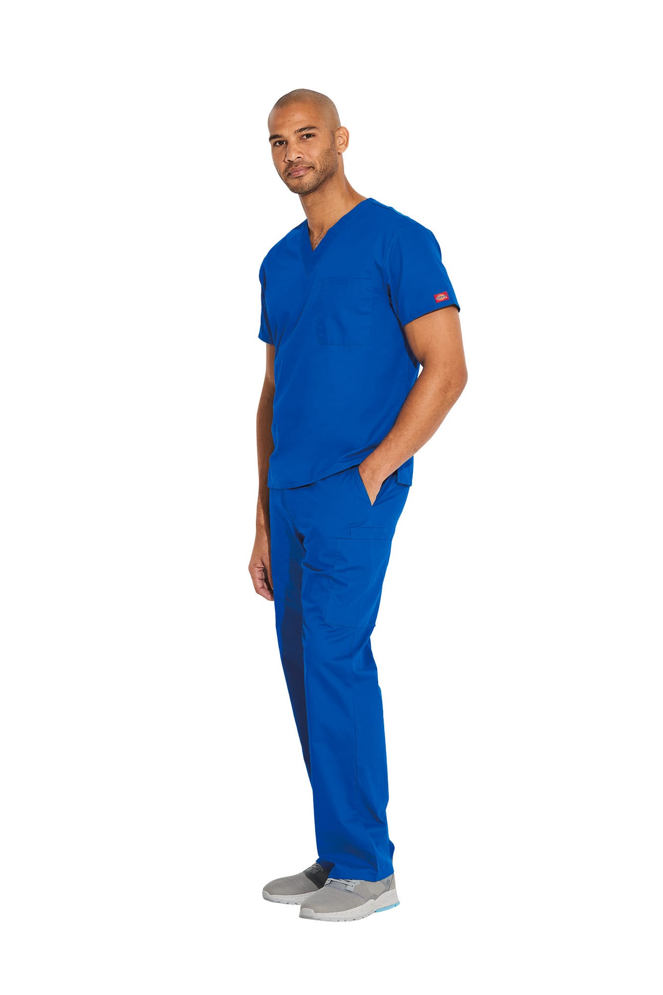 Unisex Top mit V-Ausschnitt