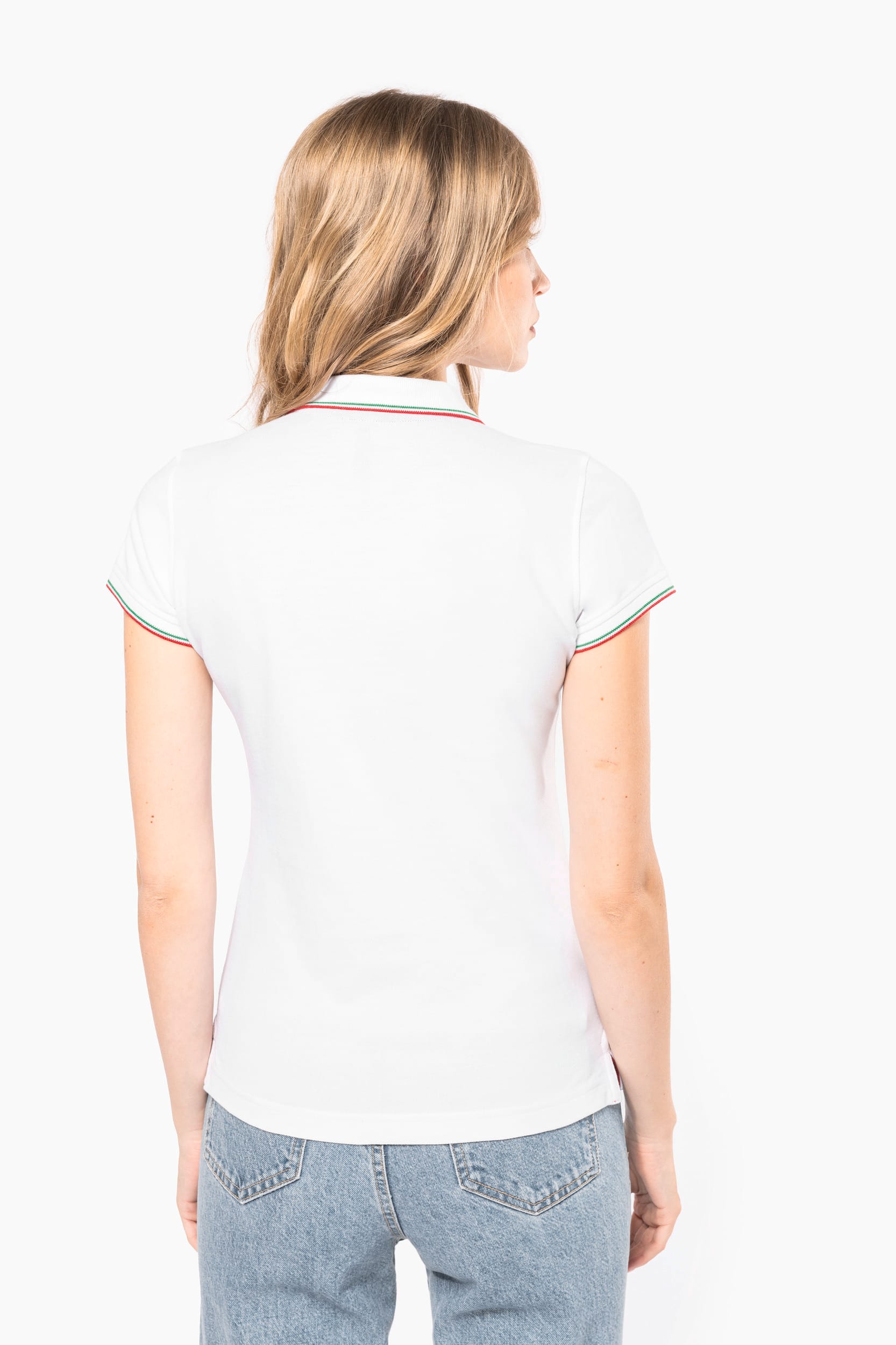 Damen Piqué Poloshirt Kurzarm