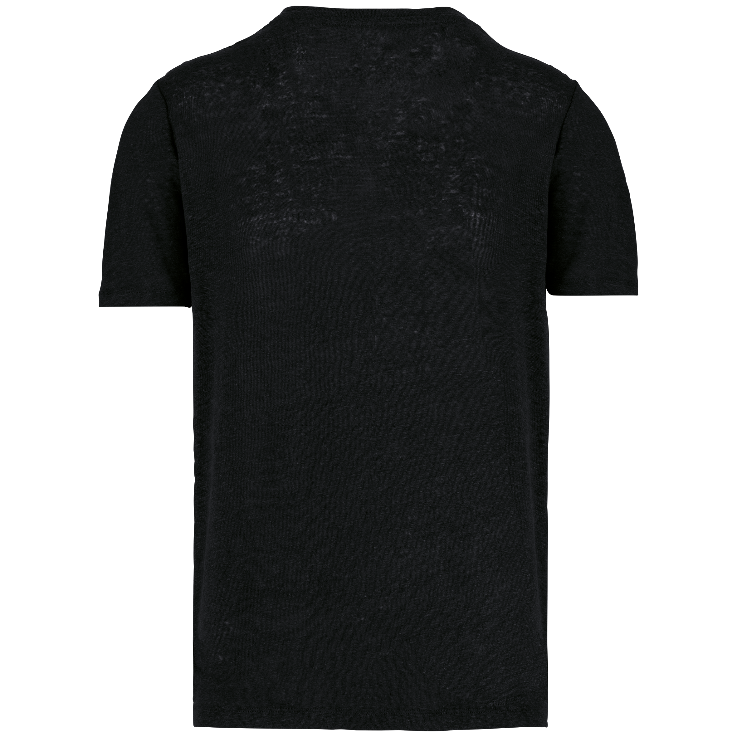 Herren-T-Shirt aus Leinen mit Rundhalsausschnitt