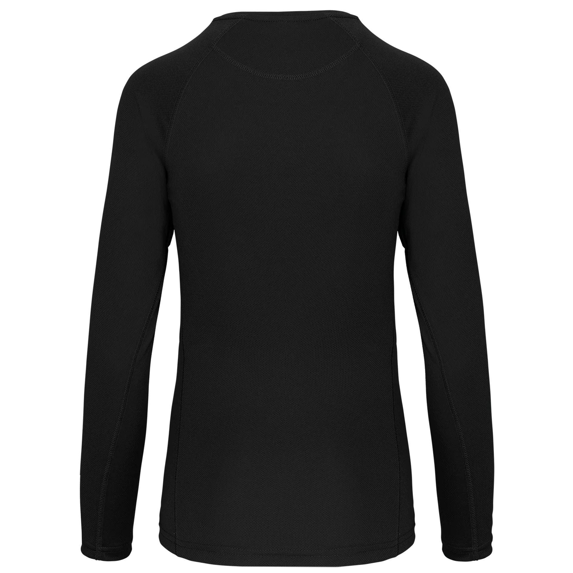 Damen Basic Sport Funktionsshirt Langarm