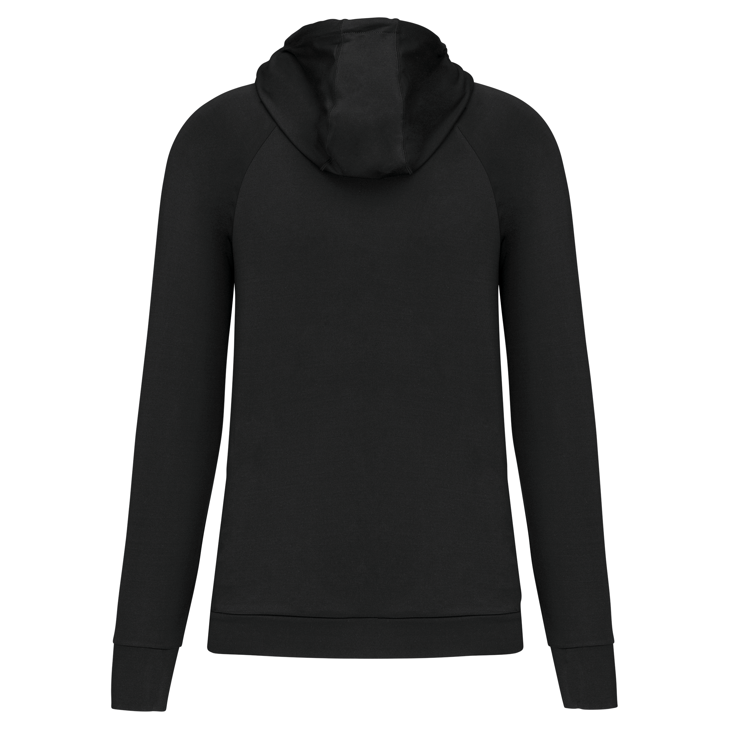 Kapuzen-Sweatshirt 1/4 Sport-Reißverschluss Unisex