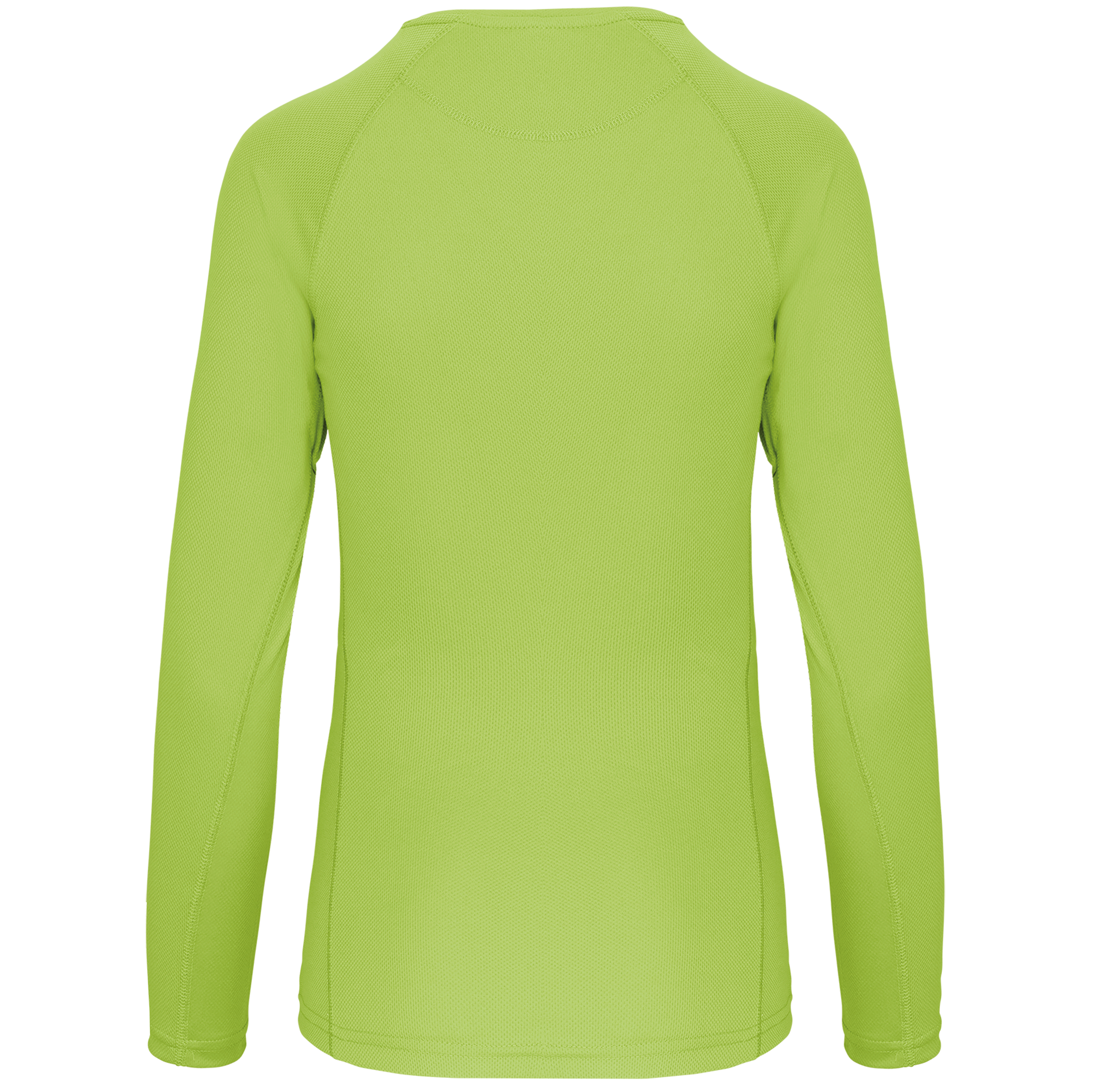 Damen Basic Sport Funktionsshirt Langarm
