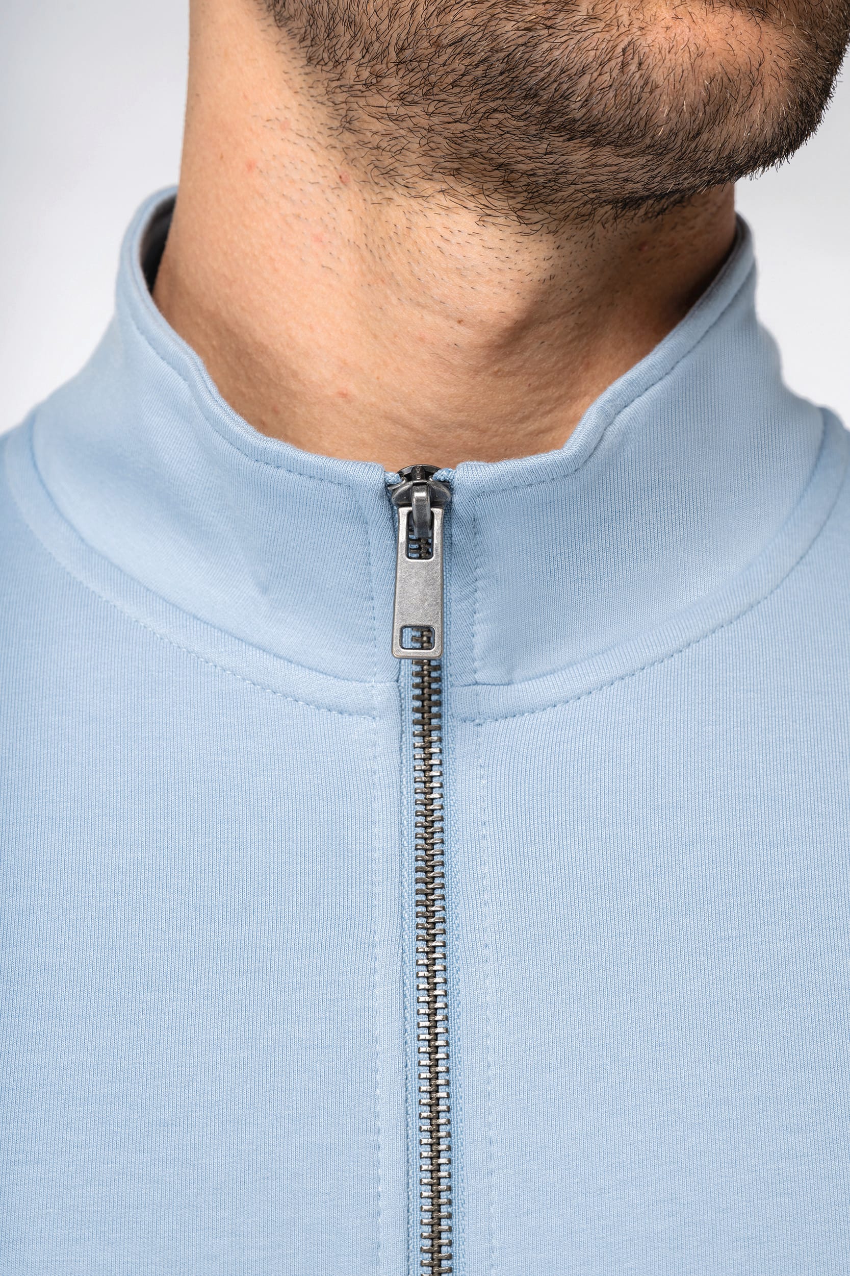 Herrenjacke mit hochgeschlossenem Kragen