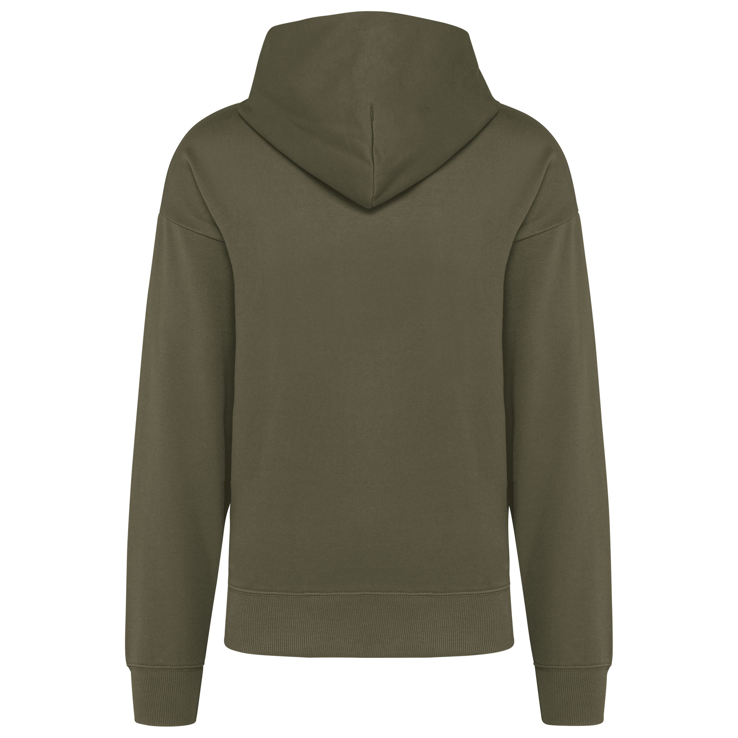 Kapuzensweatshirt aus Molton, Oversize, Unisex