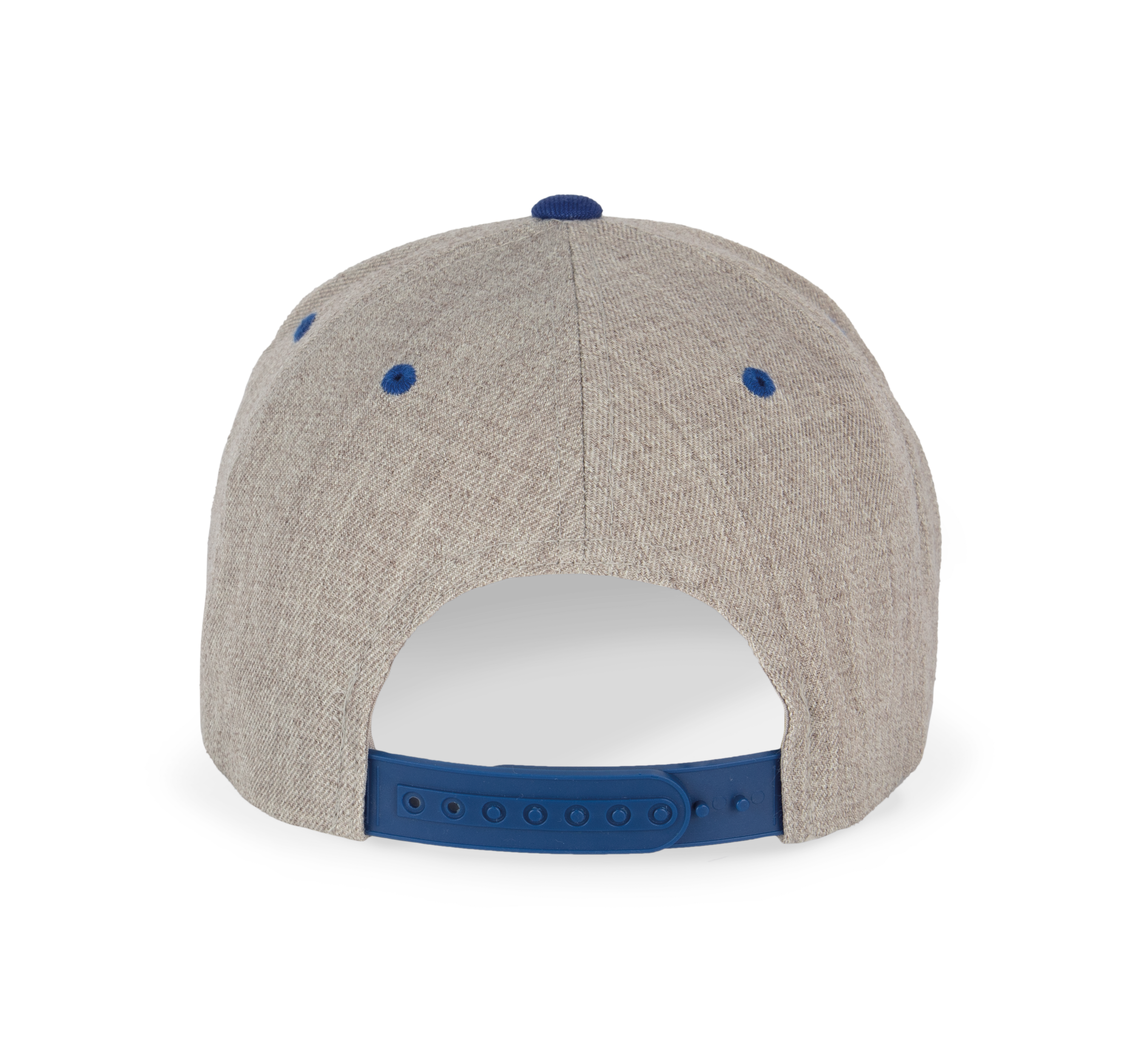 6-Panel-Kappe, flacher Schirm