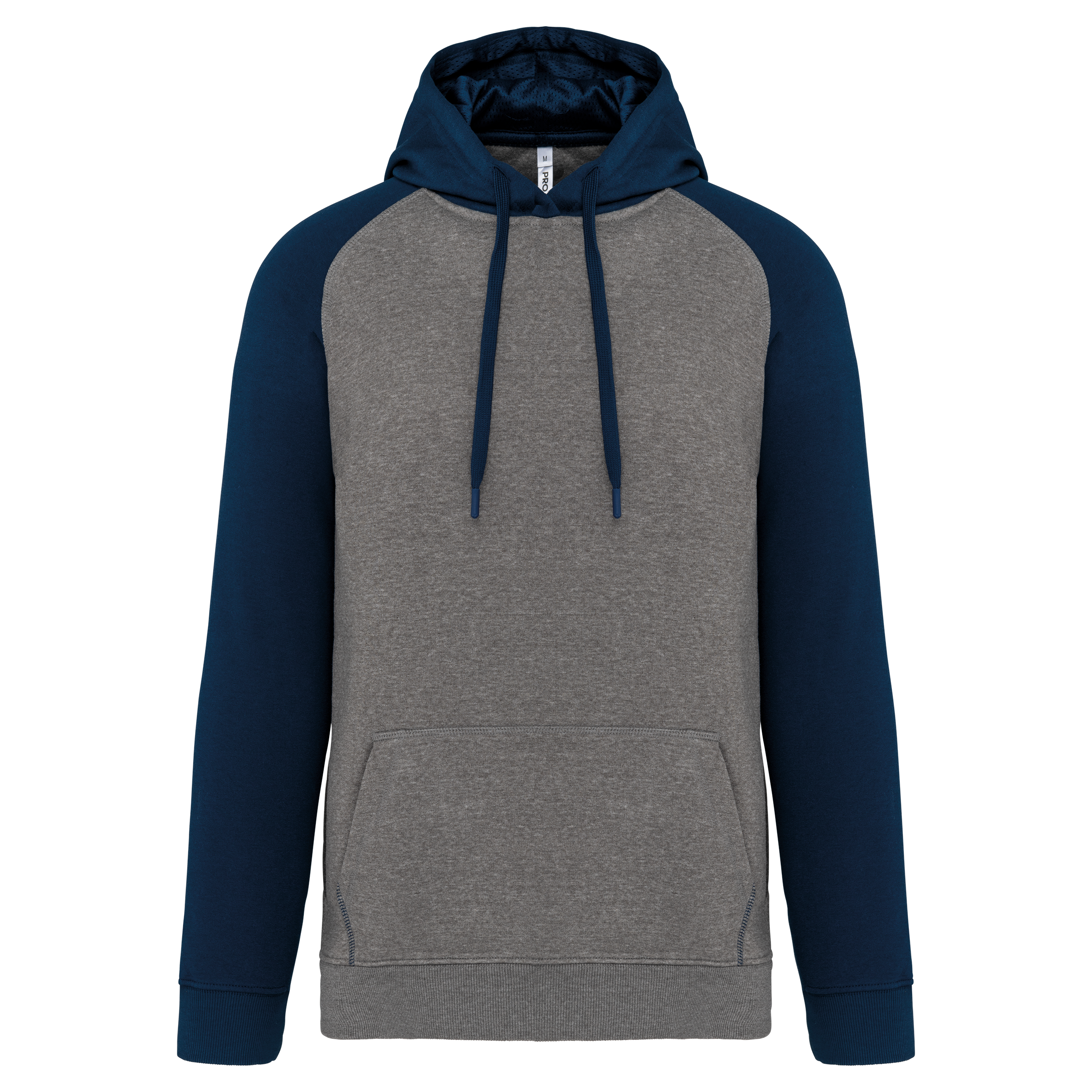 Zweifarbiges Kapuzensweatshirt für Erwachsene