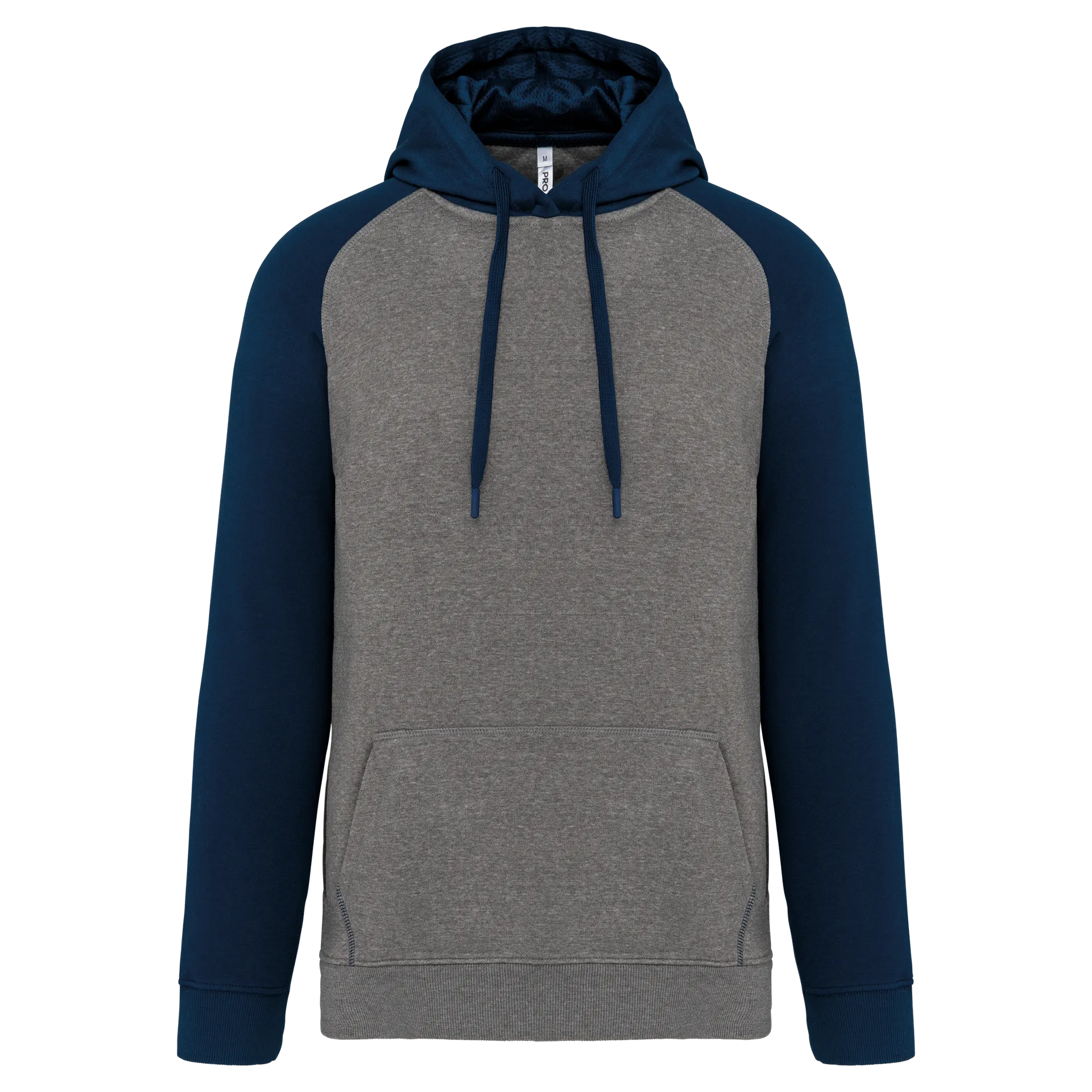 Zweifarbiges Kapuzensweatshirt für Erwachsene