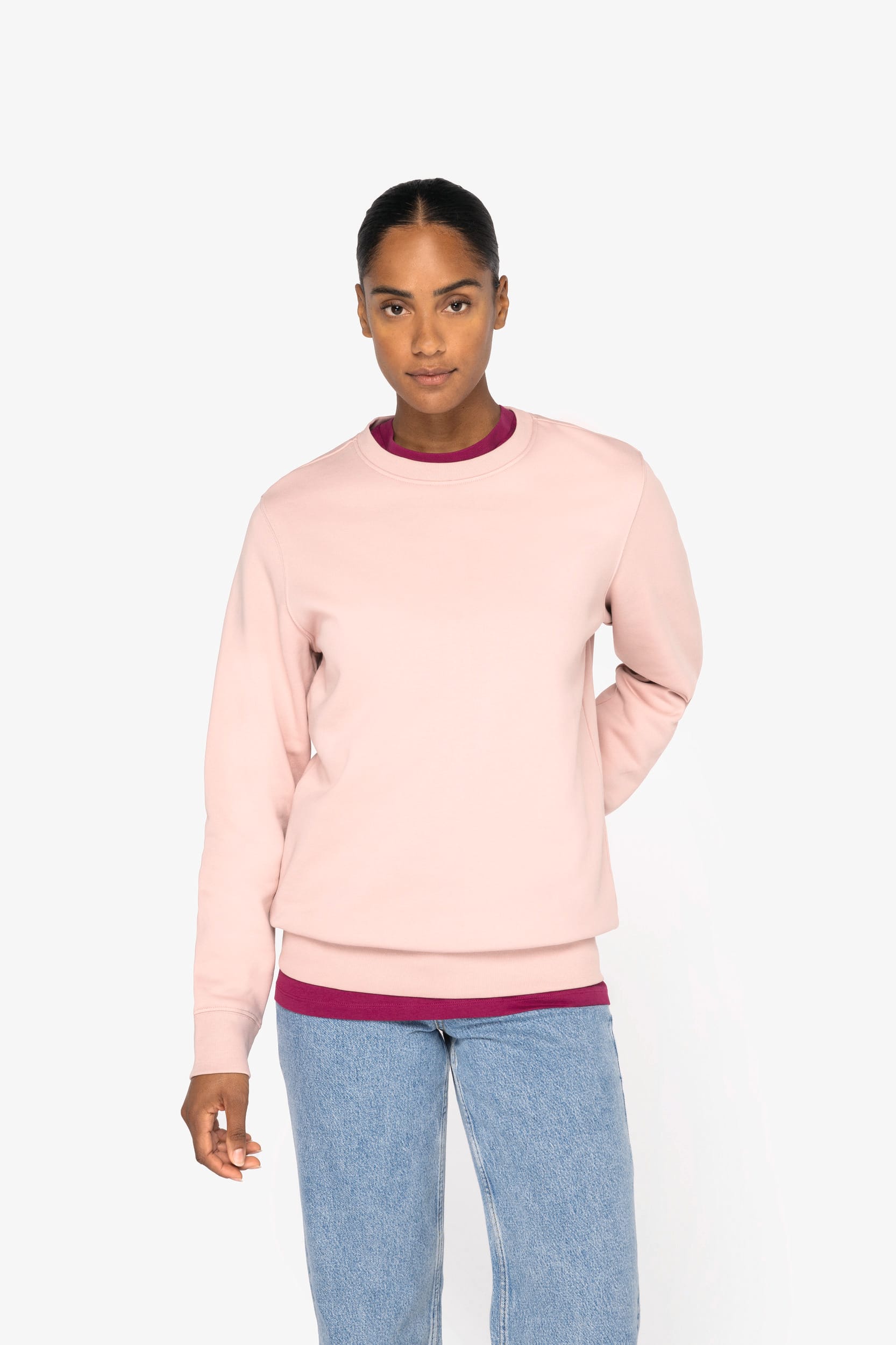 Umweltfreundliches Unisex-Sweatshirt mit Rundhalsausschnitt