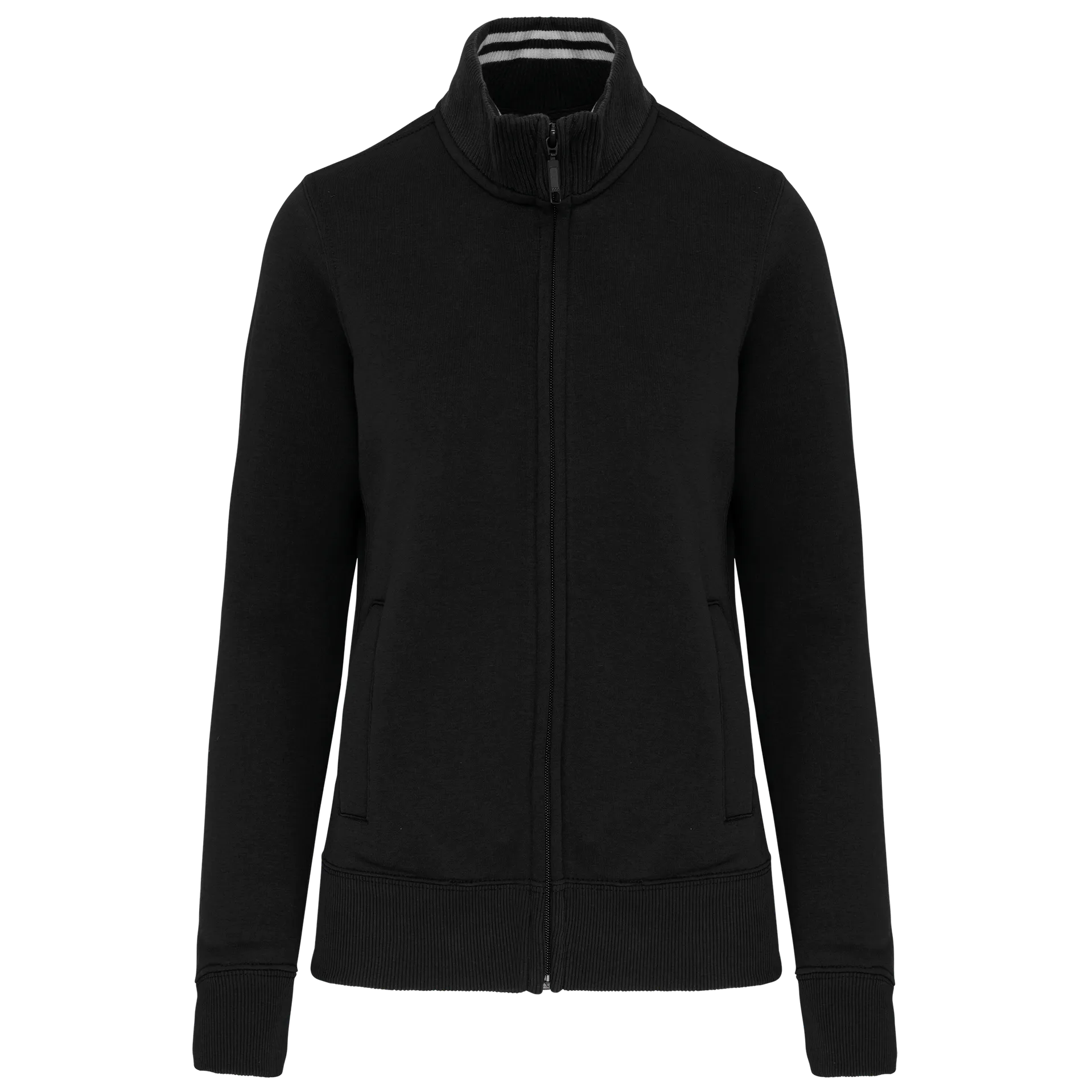 Damen Fleece-Sweater mit Zip