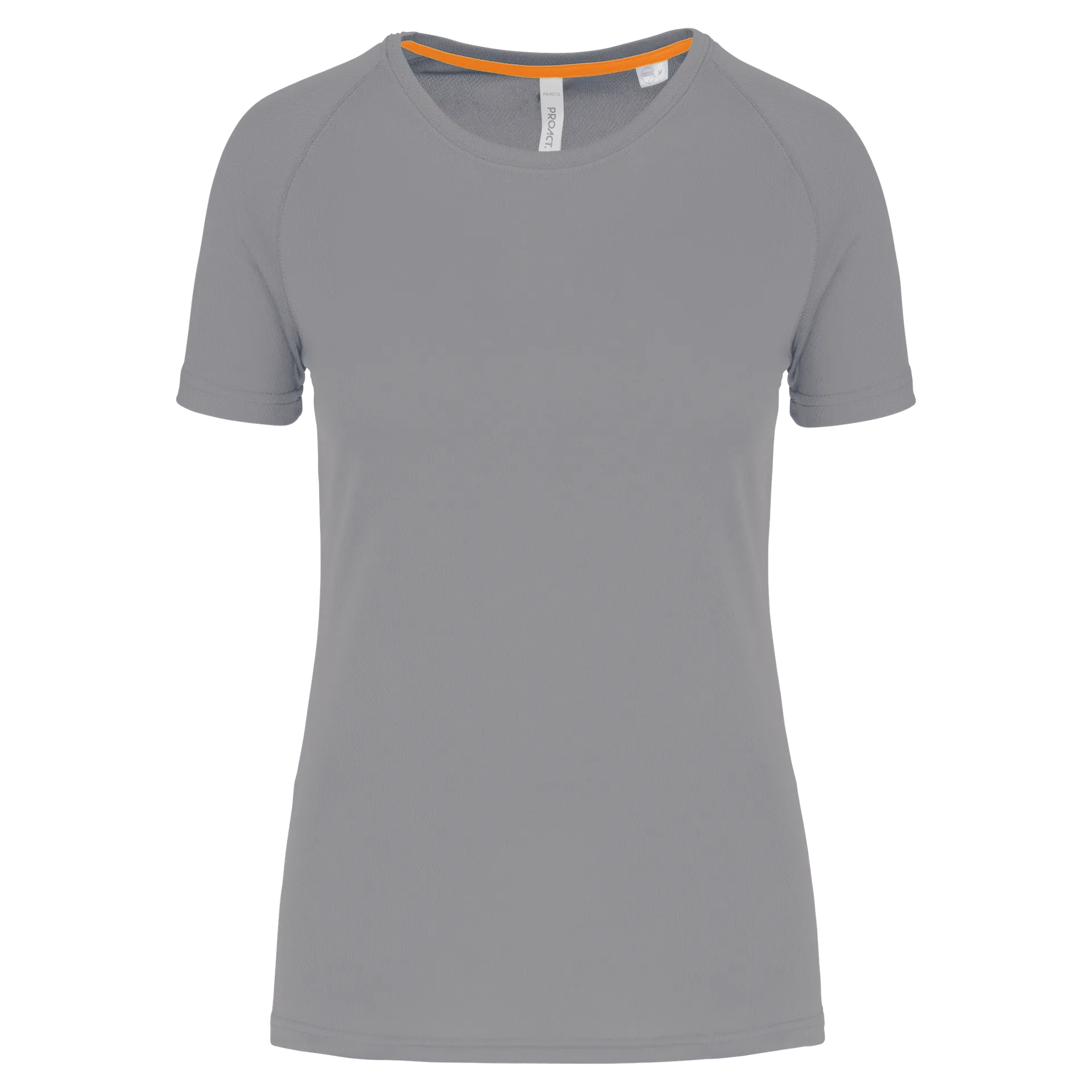 Damen-Sportshirt aus Recyclingmaterial mit Rundhalsausschnitt
