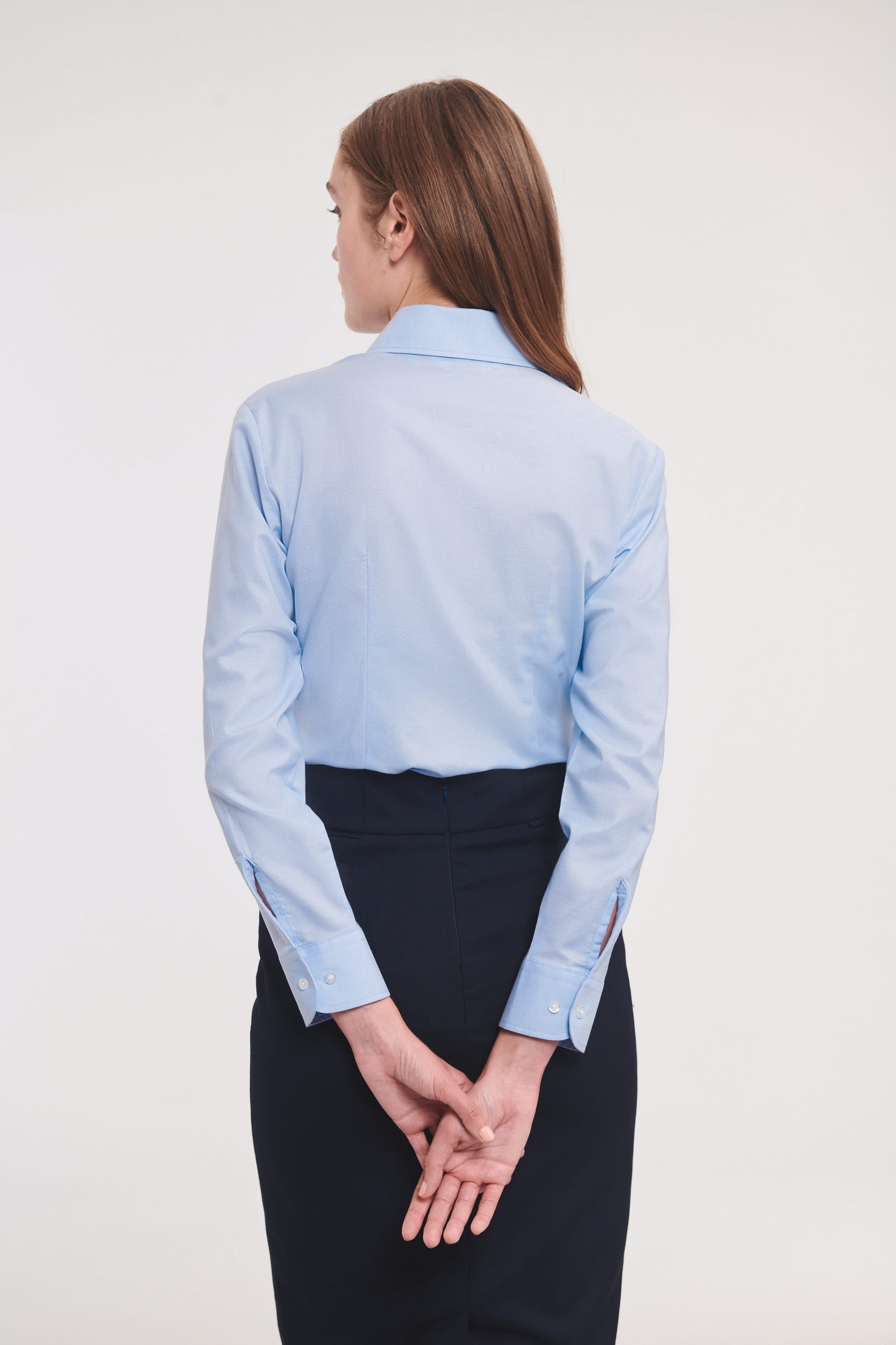 Ladies' Long Sleeve Easy Care Oxford Shirt