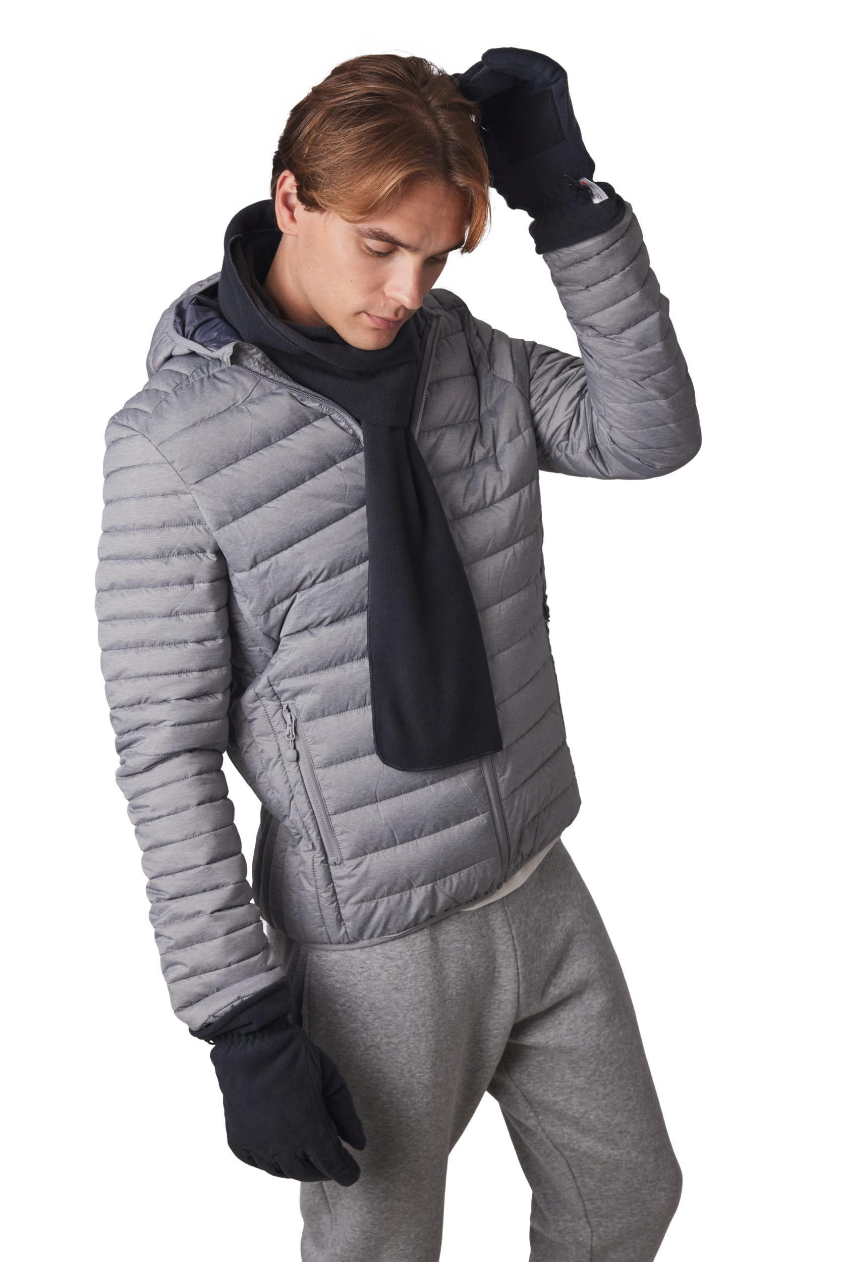 Recycelte Schal aus Mikrofleece