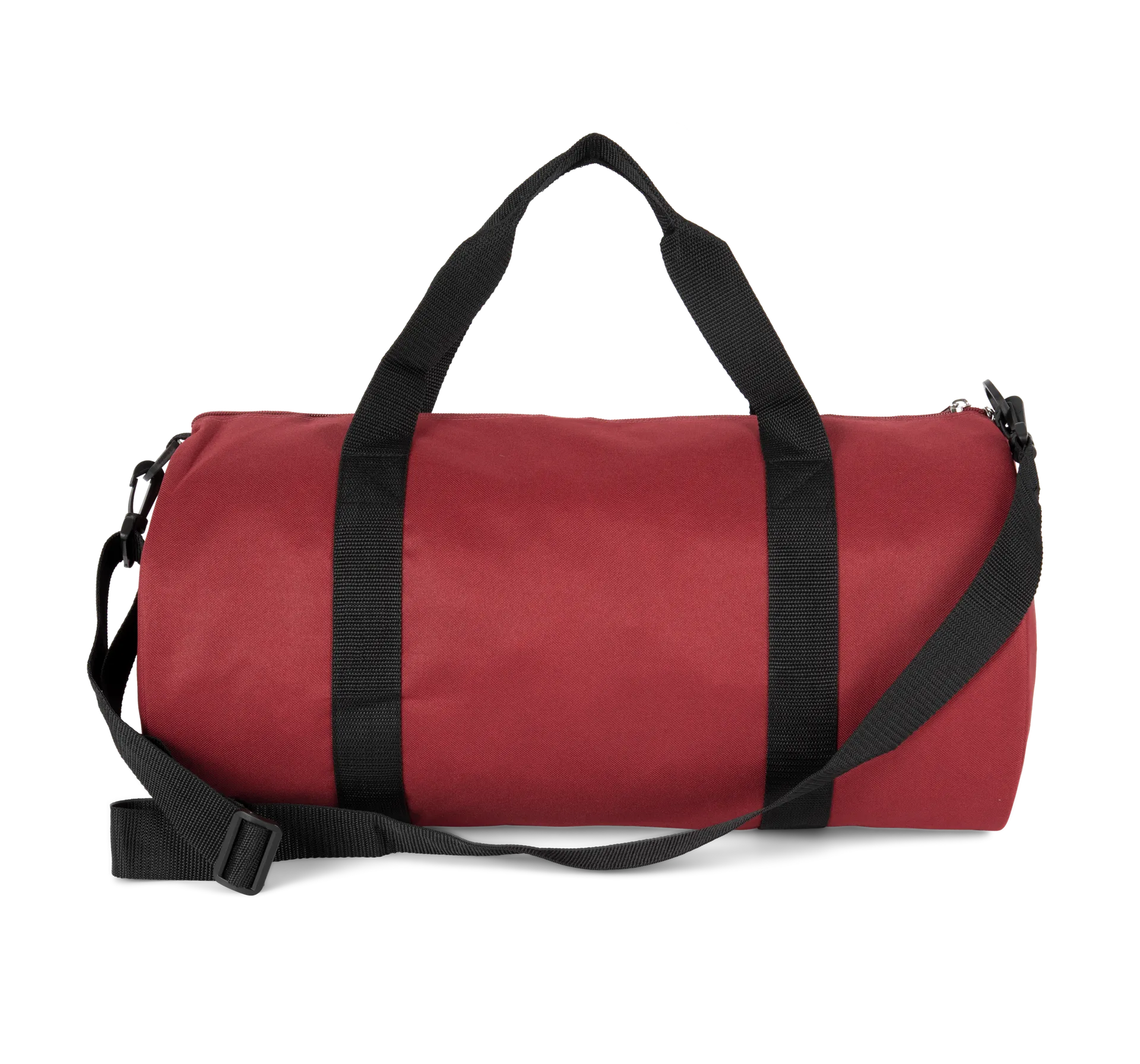 Recycelte Schlauchtasche mit Frontfach