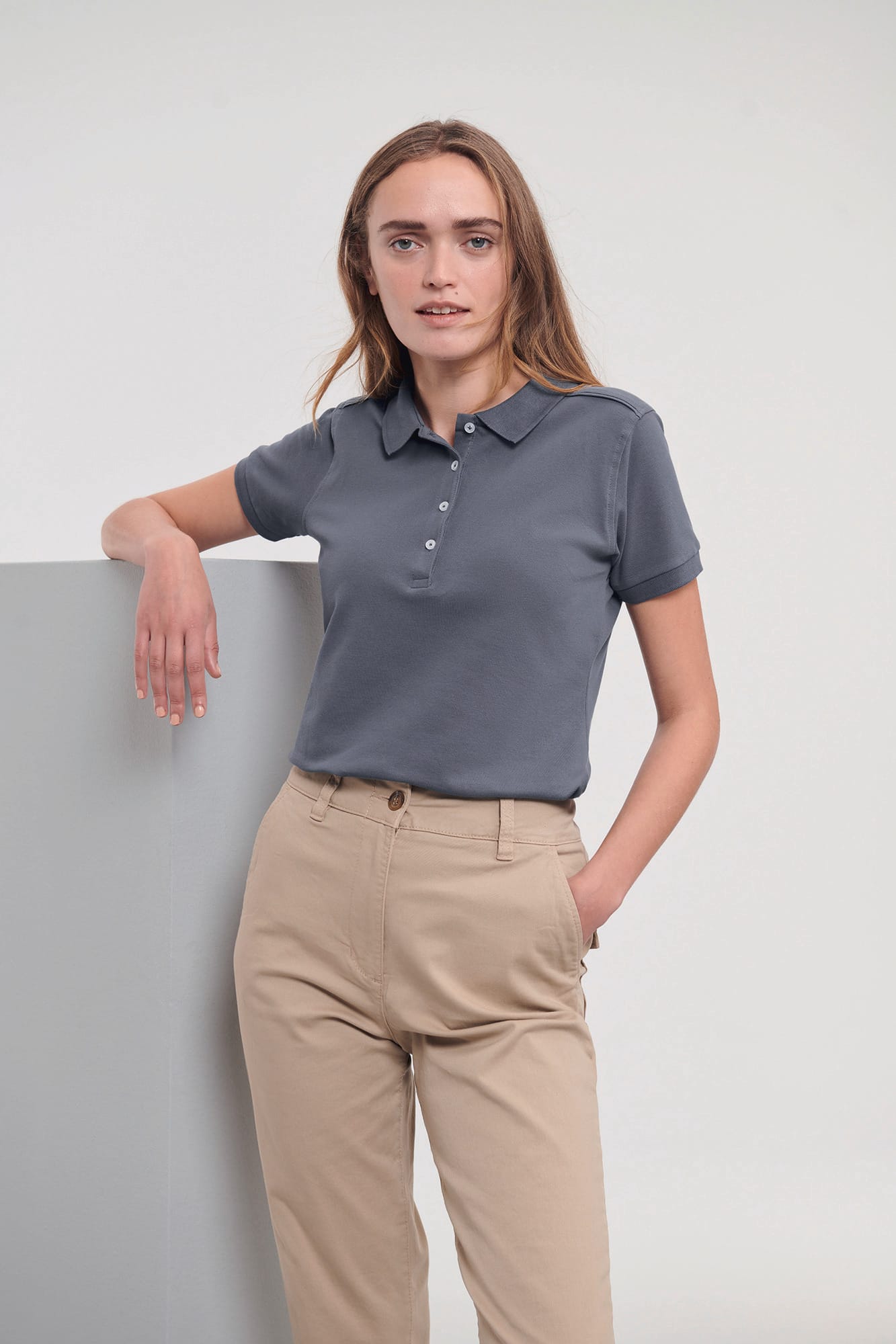 Stretch Polo für Damen
