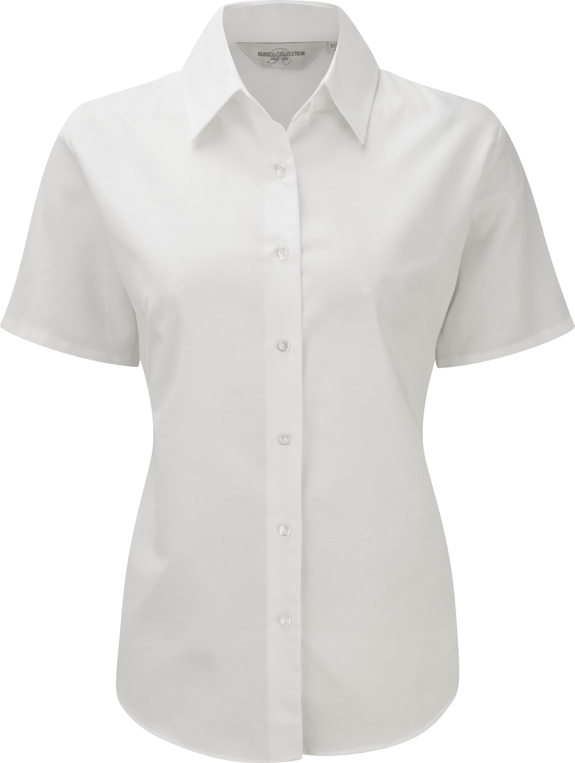 Ladies Short Sleeve Easy Care Oxford Shirt