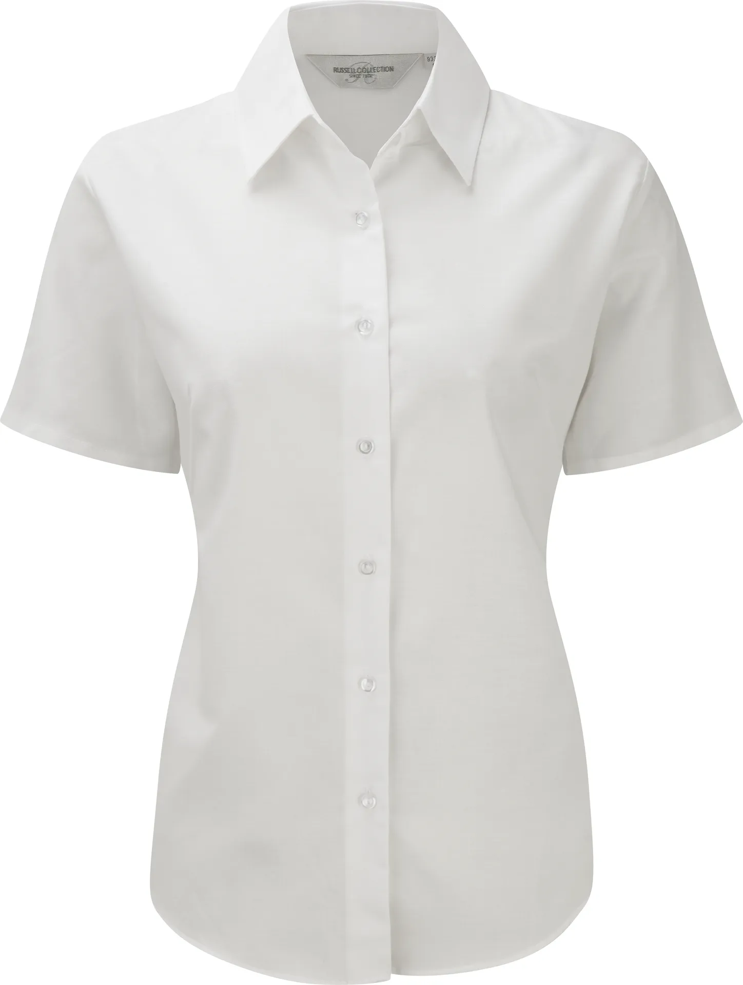 Ladies Short Sleeve Easy Care Oxford Shirt
