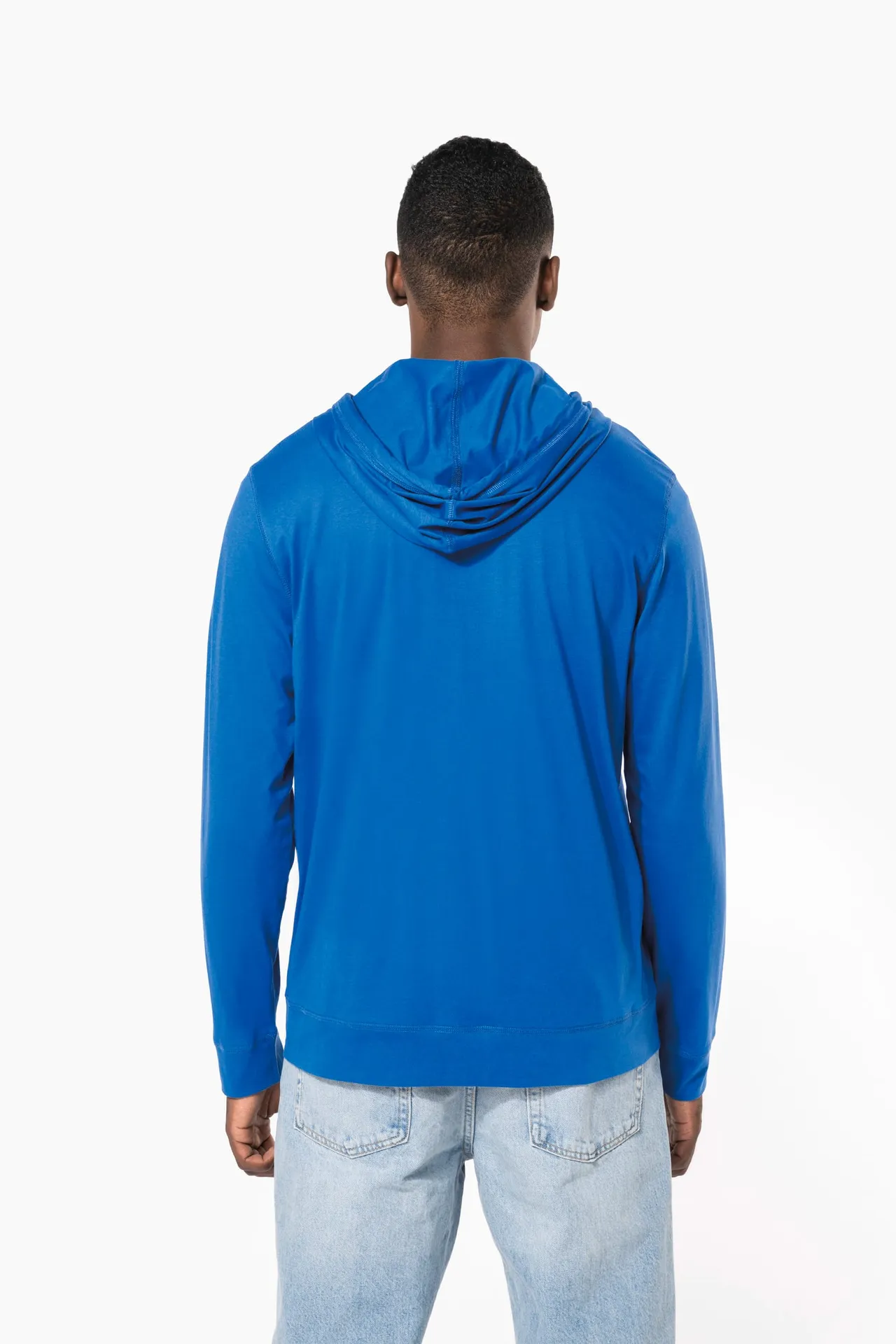 Lightweight Cotton Hooded Sweatshirt
